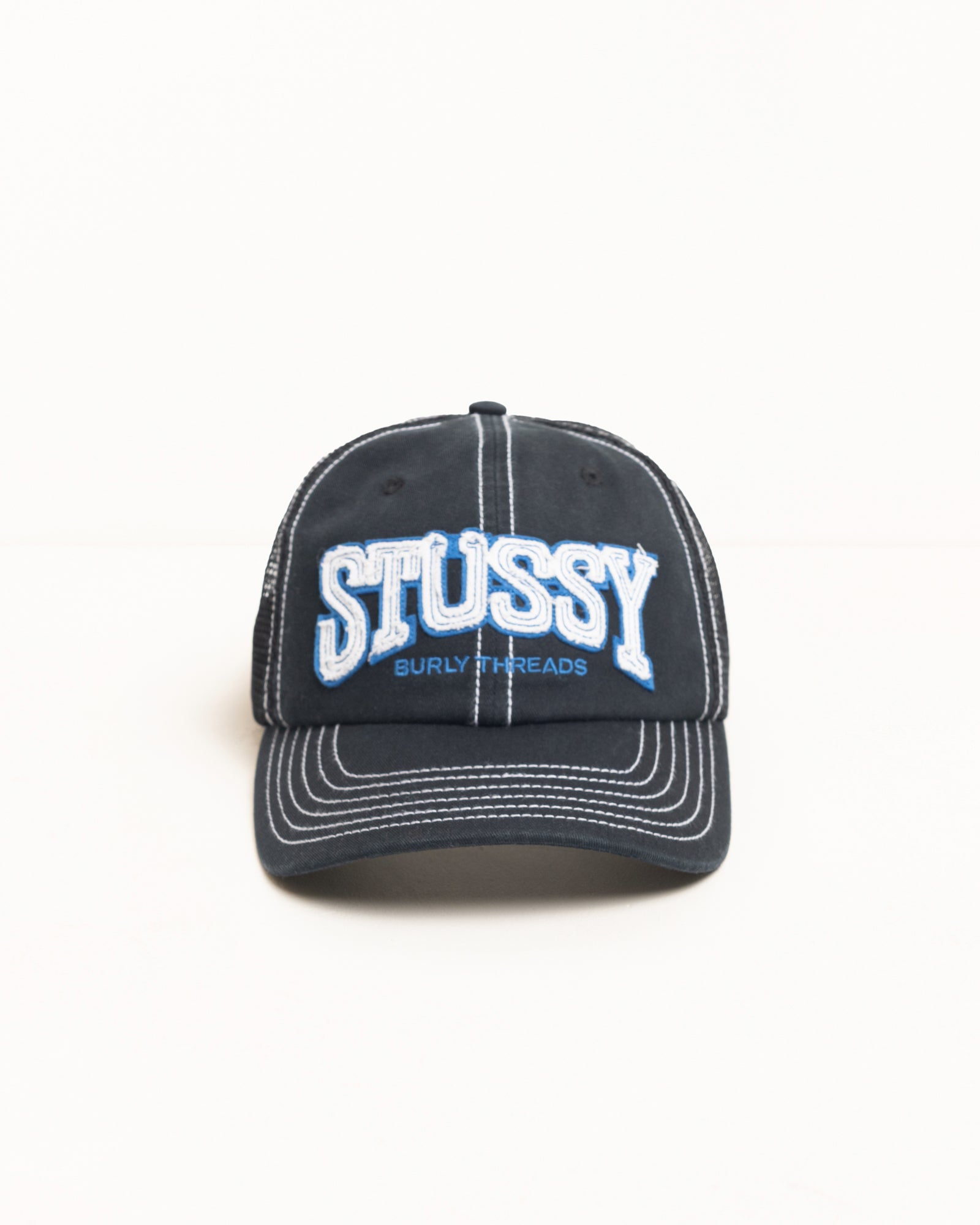 Md Burly Threads Trucker Accessories In Black