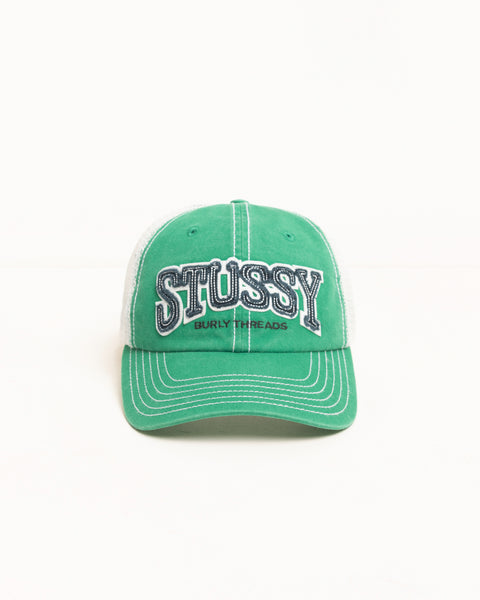 Md Burly Threads Trucker Accessories In Green