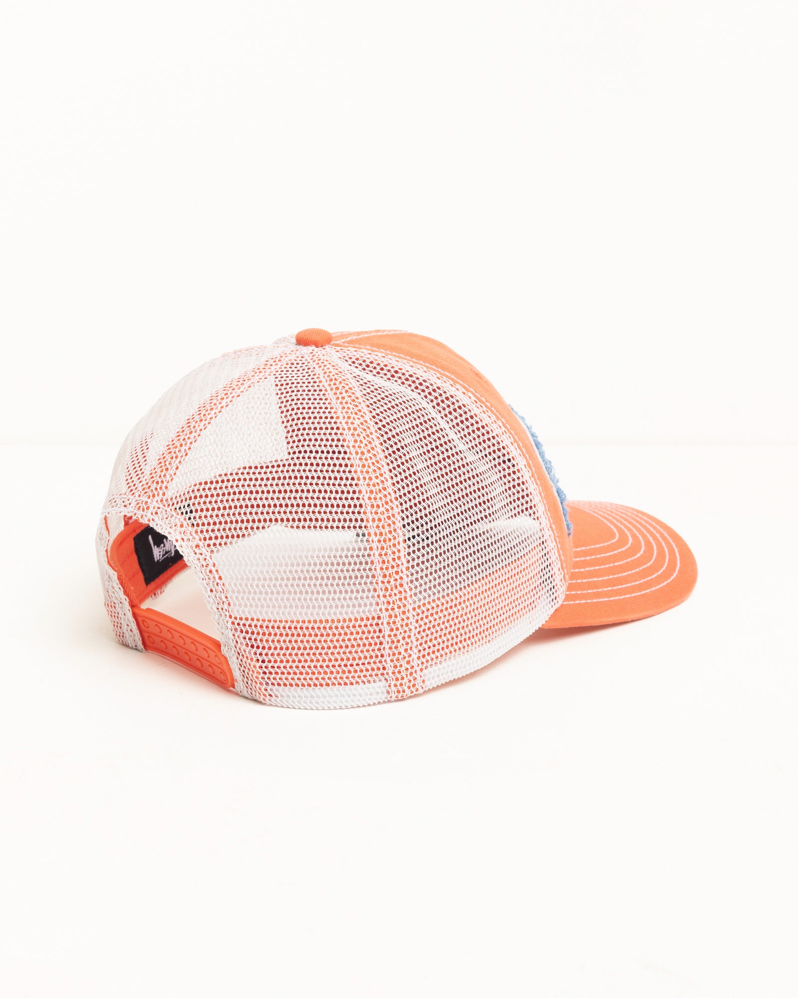 Mid-Depth Burly Threads Trucker – Orange | Headwear | Stüssy Japan