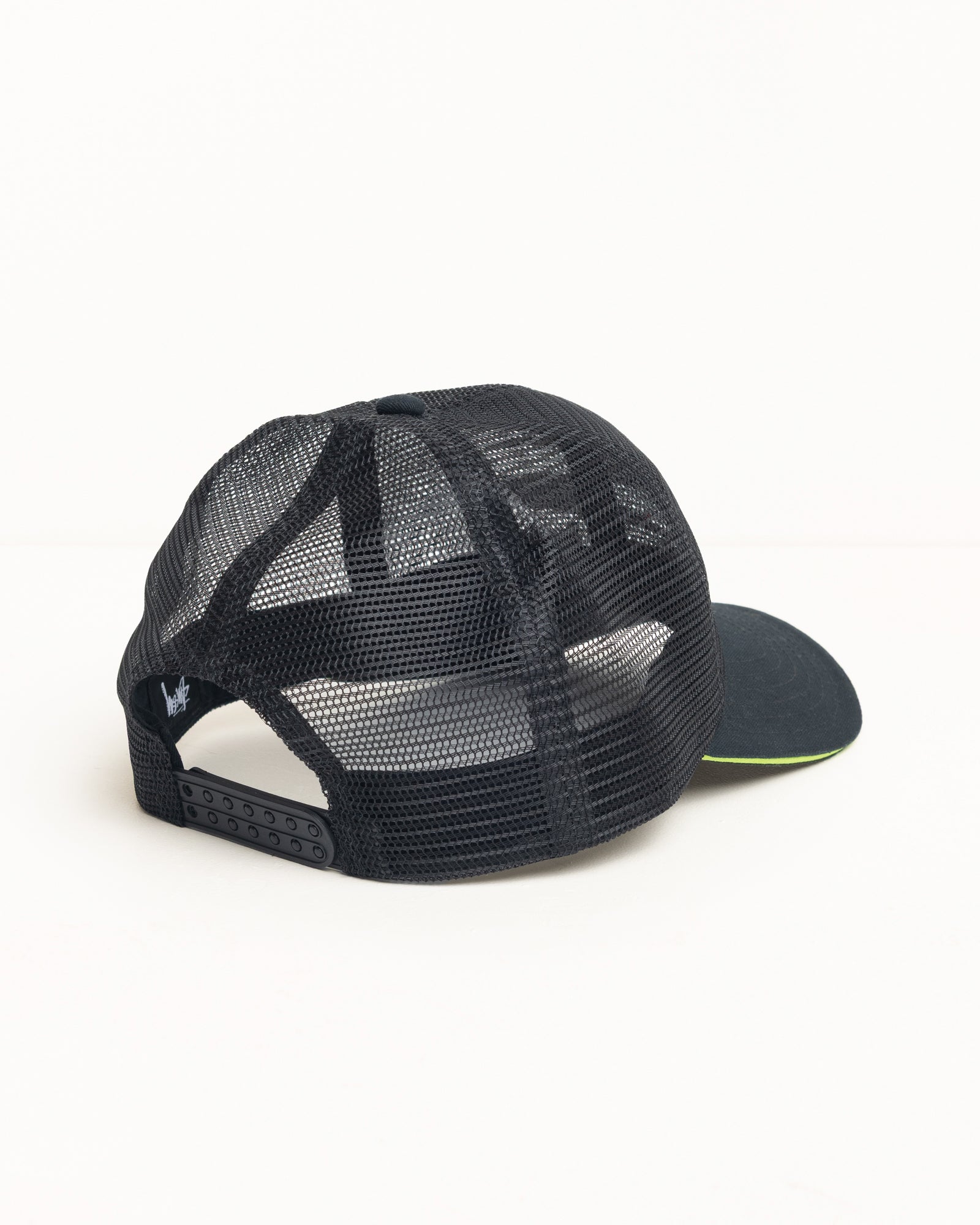Mid-Depth Moto S Mesh Trucker – Black | Headwear | Stüssy Japan