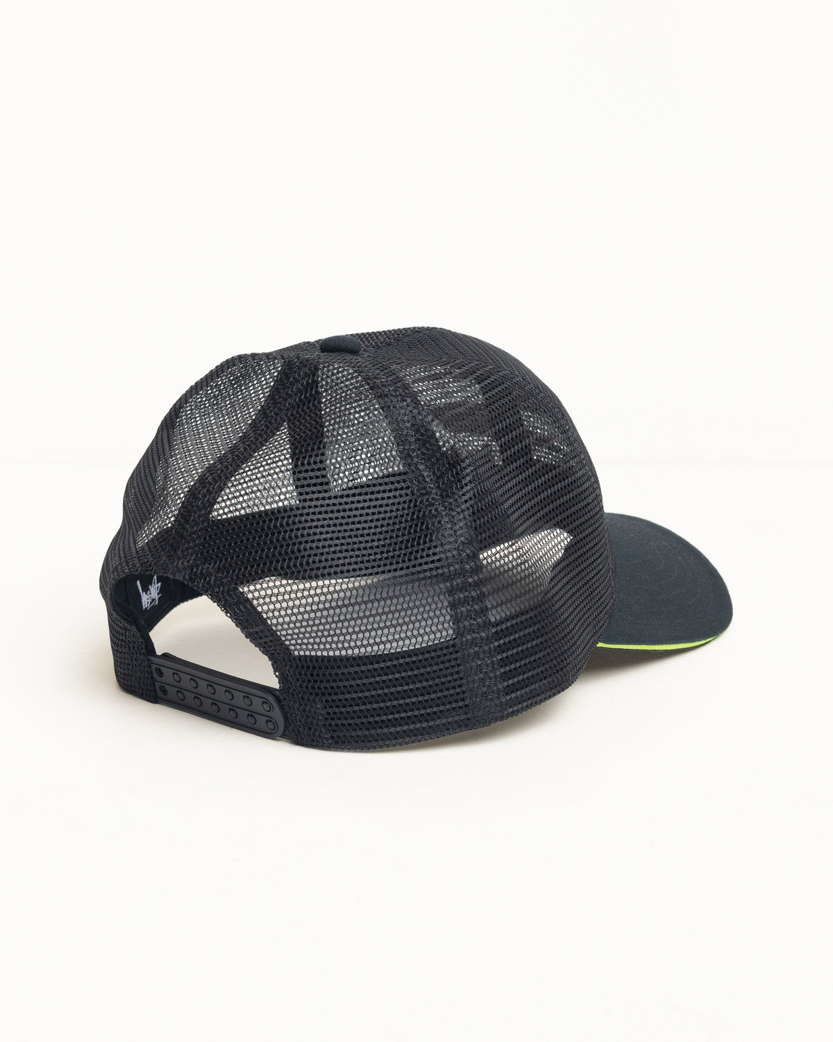 STUSSY トラッカーキャップ MID-DEPTH TRUCKER ブラック Stussy 