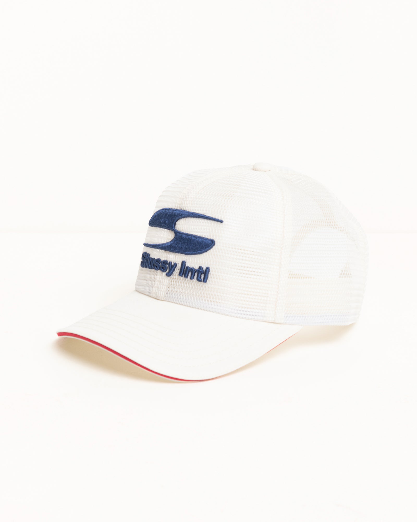 Mid-Depth Moto S Mesh Trucker – Bone | Headwear | Stüssy Japan