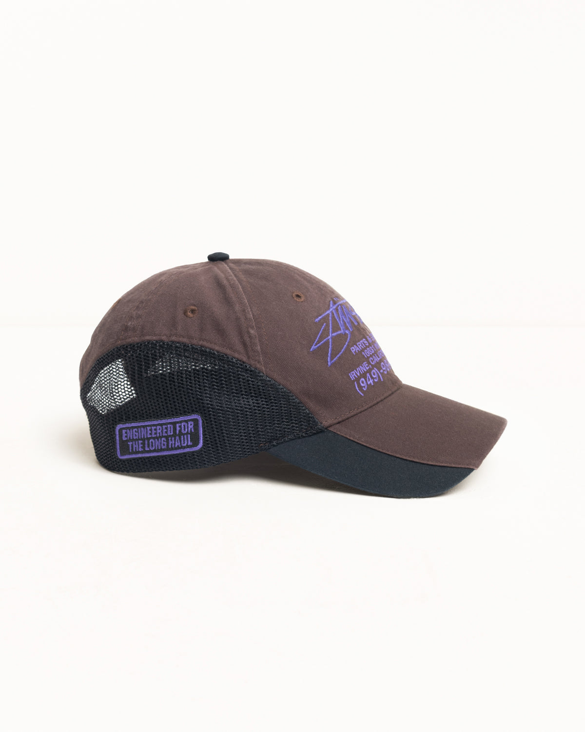 Parts & Service Mesh Cap – Brown | Headwear | Stüssy Japan