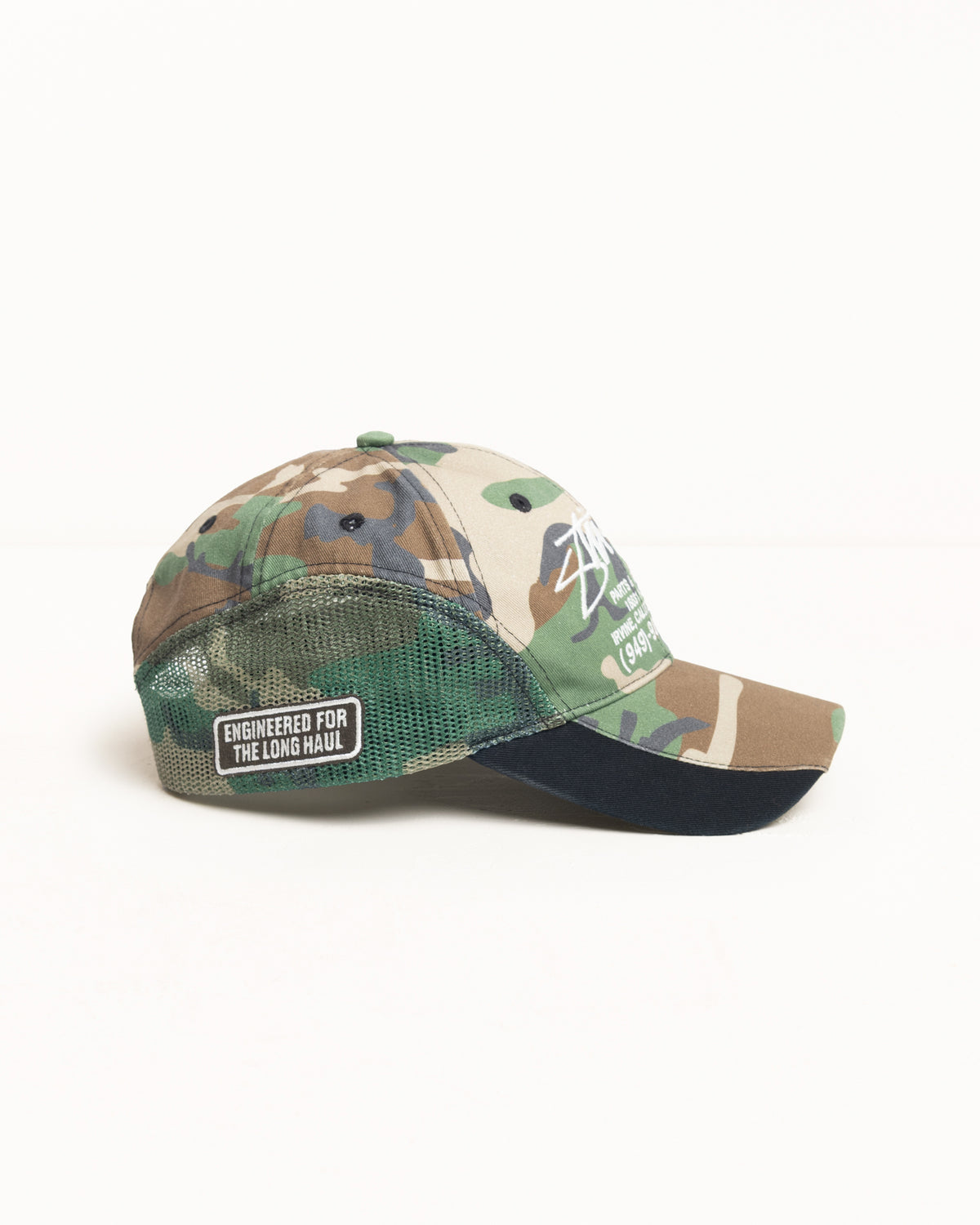 Parts & Service Mesh Cap – Camo | Headwear | Stüssy Japan
