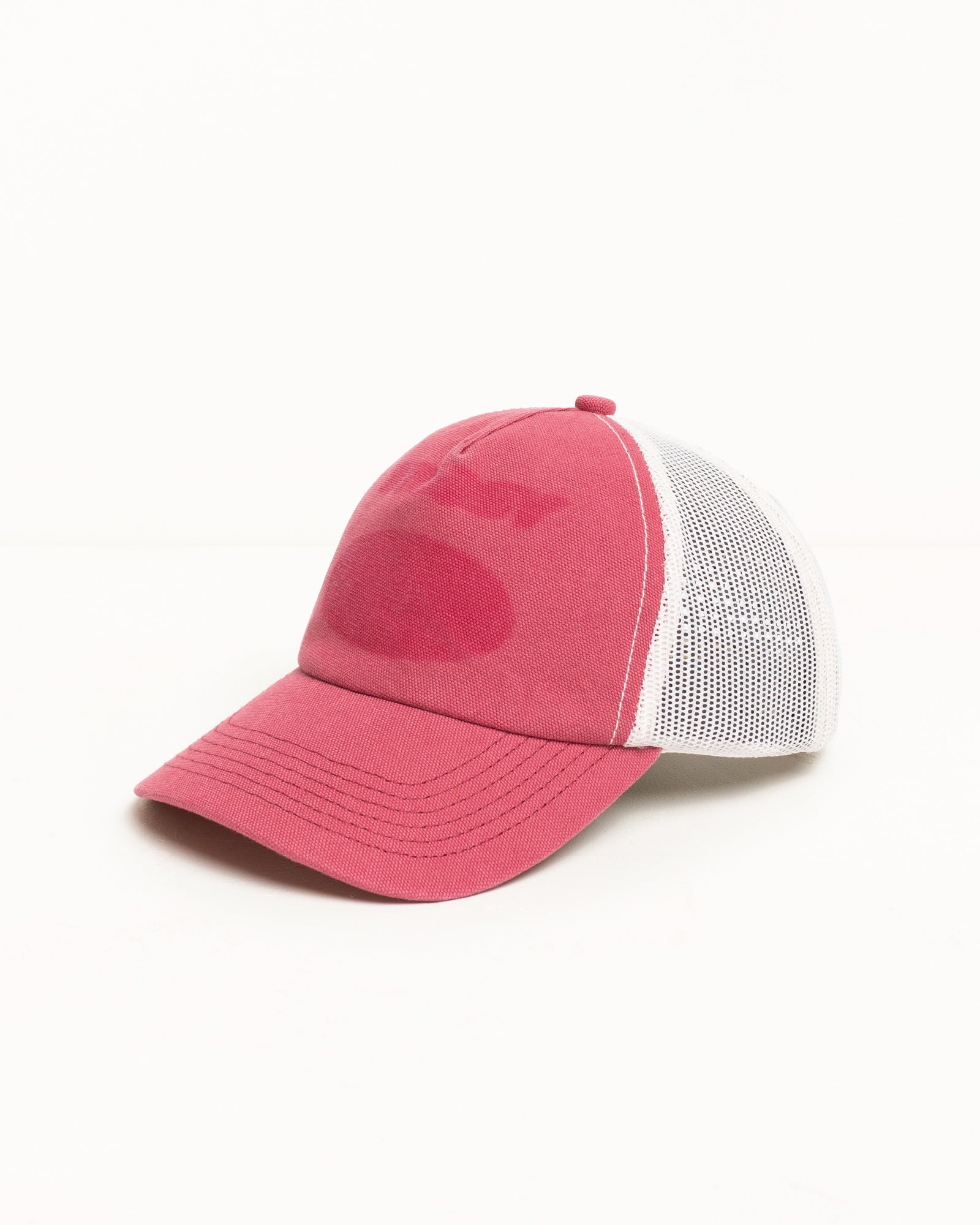 Ghost Logo Trucker – Red | Headwear | Stüssy Japan