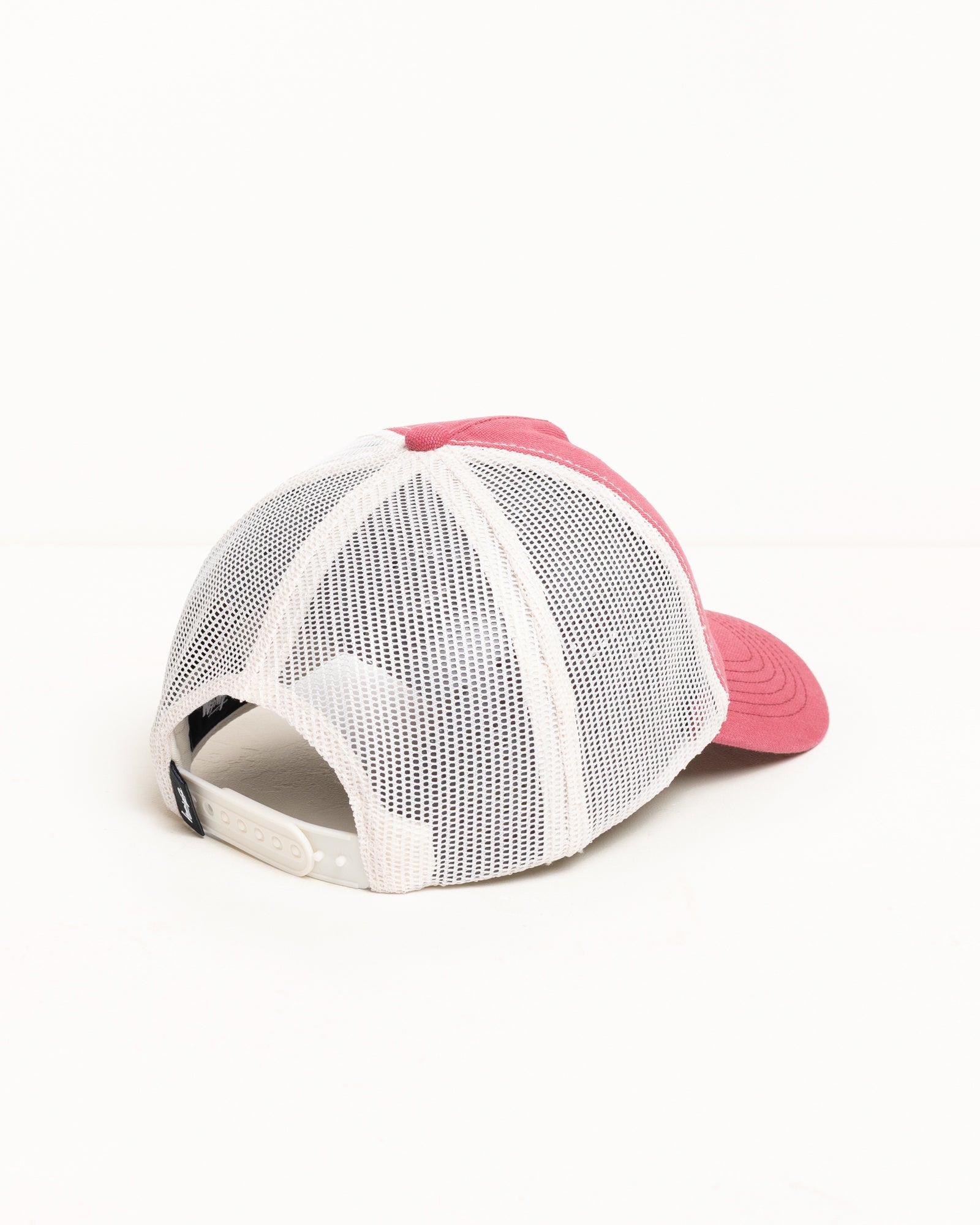 Ghost Logo Trucker – Red | Headwear | Stüssy Japan