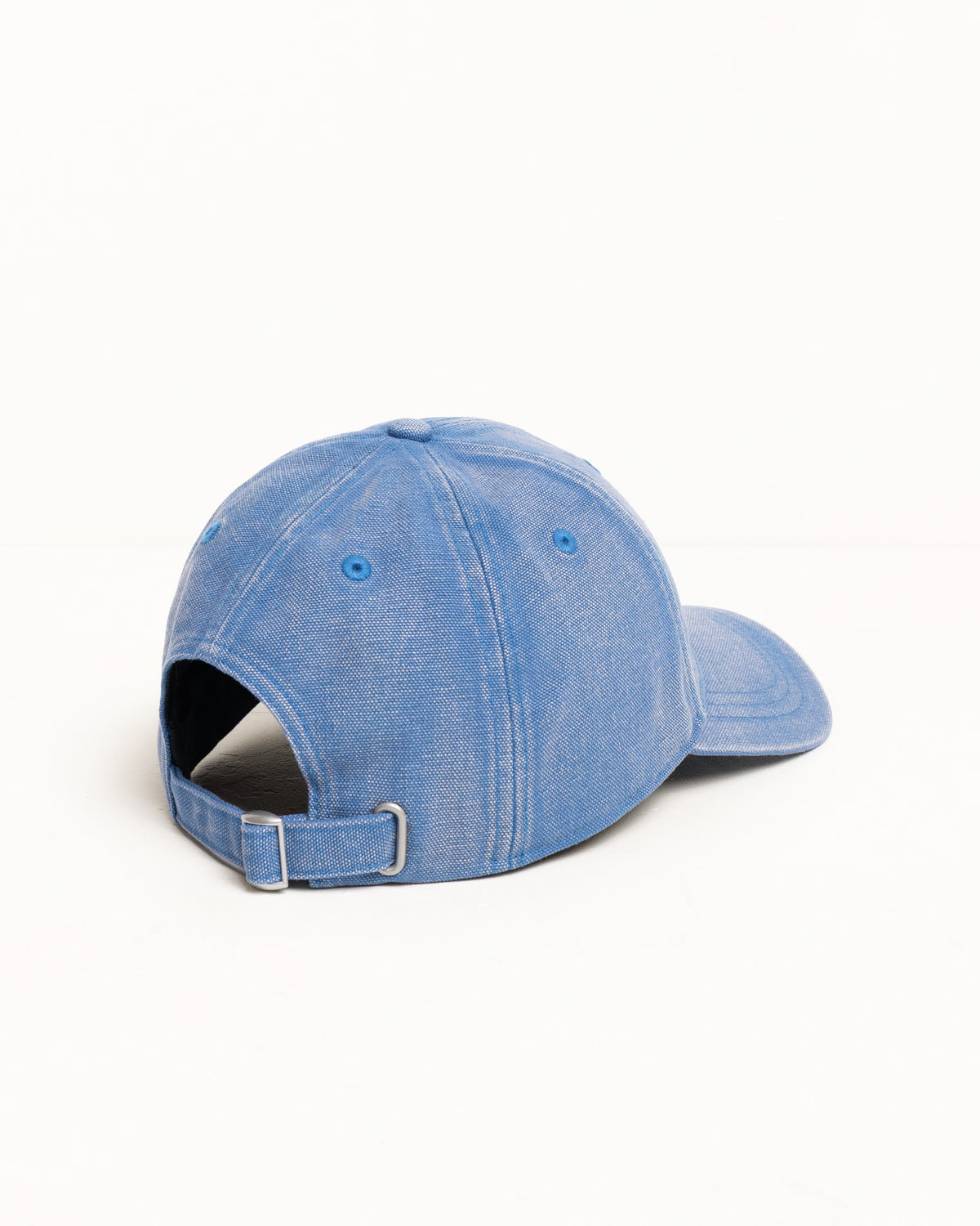 Basic Stüssy Cap Washed Canvas – Blue | Headwear | Stüssy Japan
