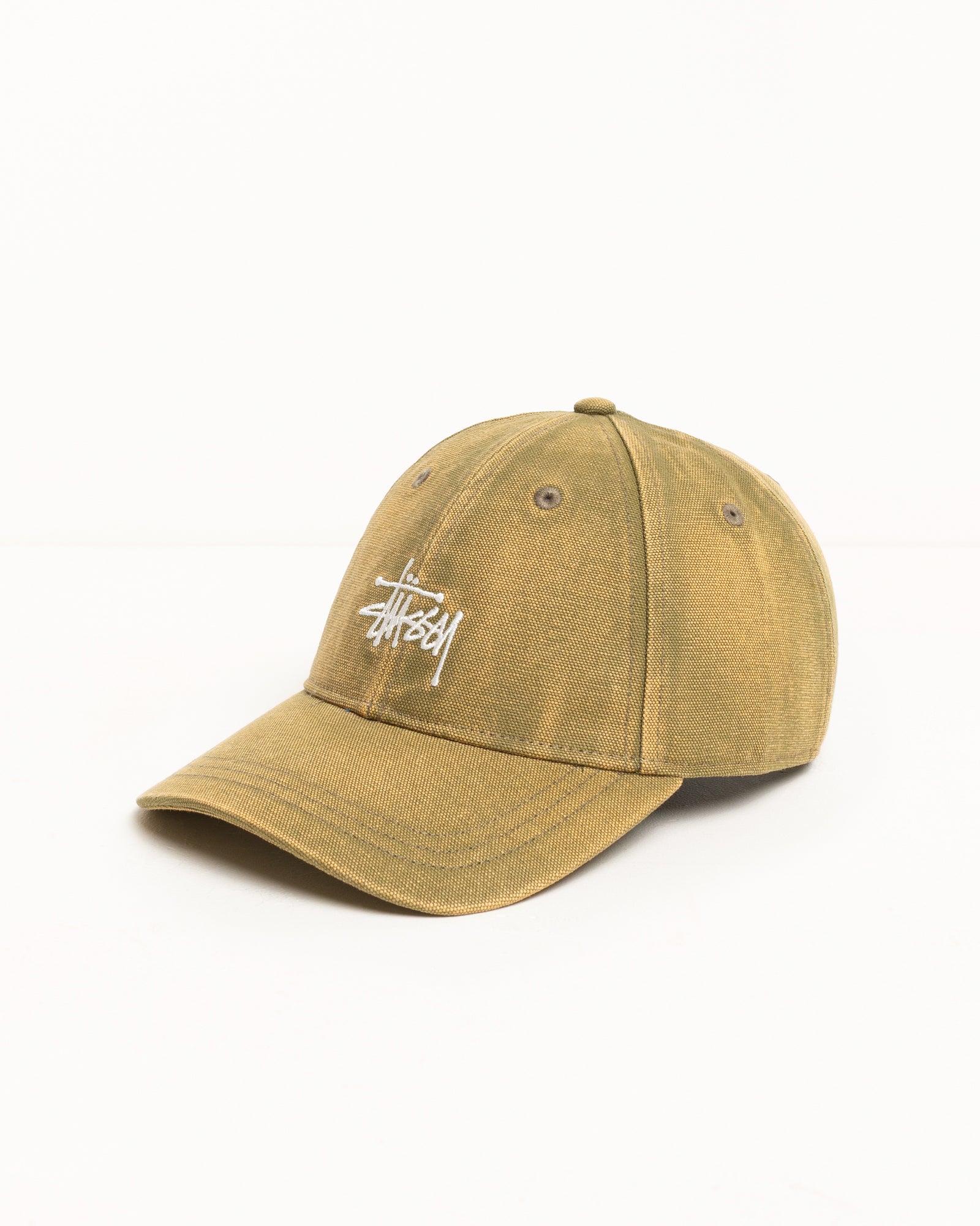 Lp Washed Basic Canvas Cap Accessories In Green