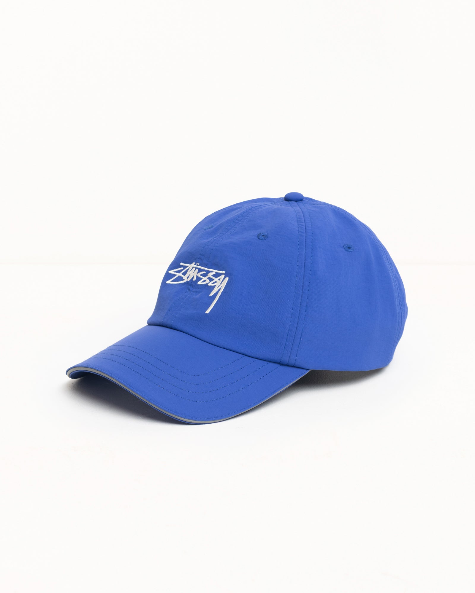 Smooth Stock Nylon Sport Cap – Blue | Headwear | Stüssy Japan