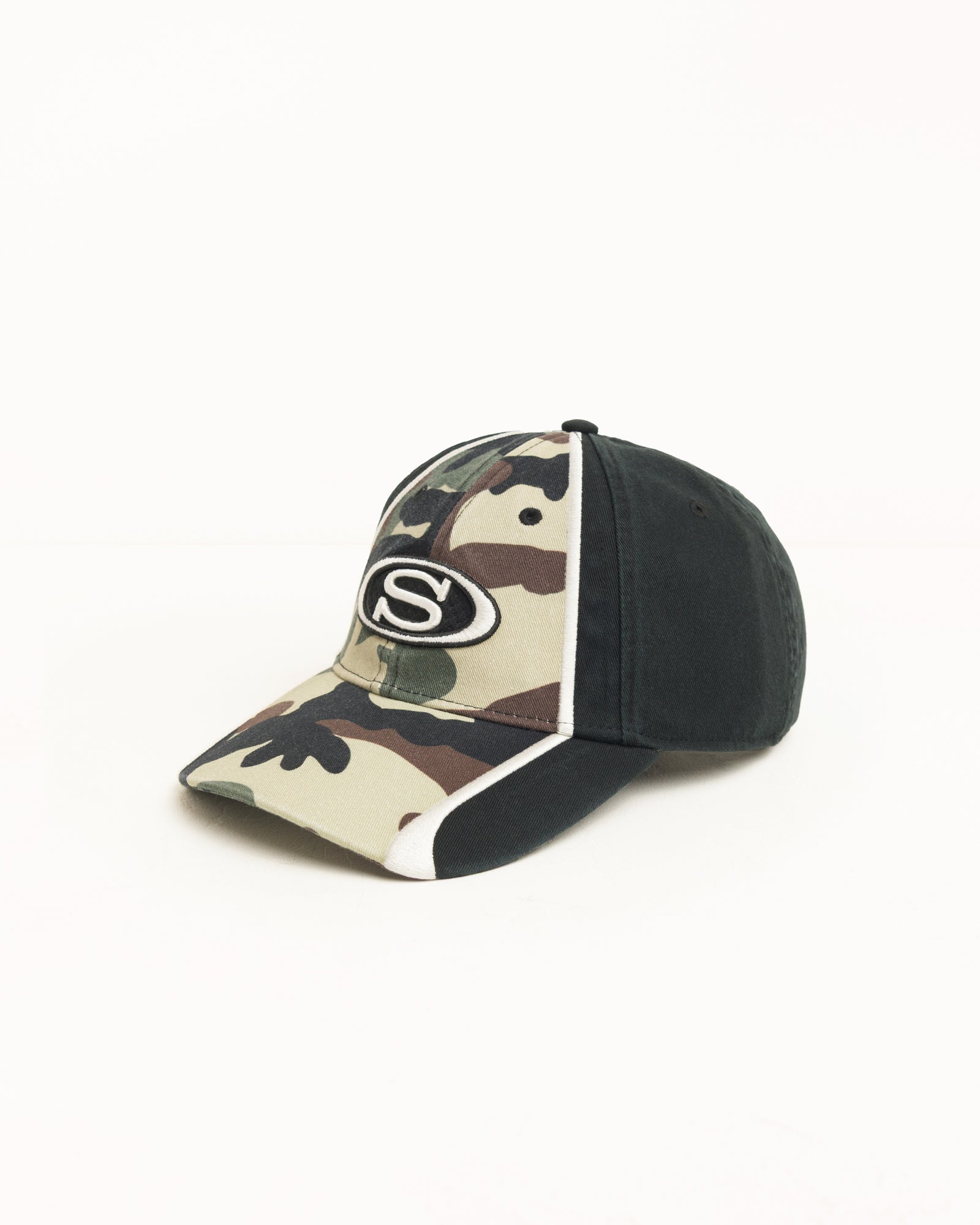 S Oval Cap - Woodland Camo | Headwear | Stüssy Japan