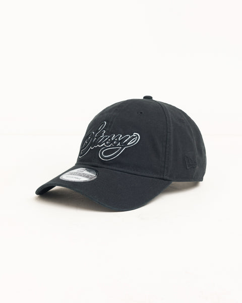 Cursive 9twenty Cap Unisex In Black