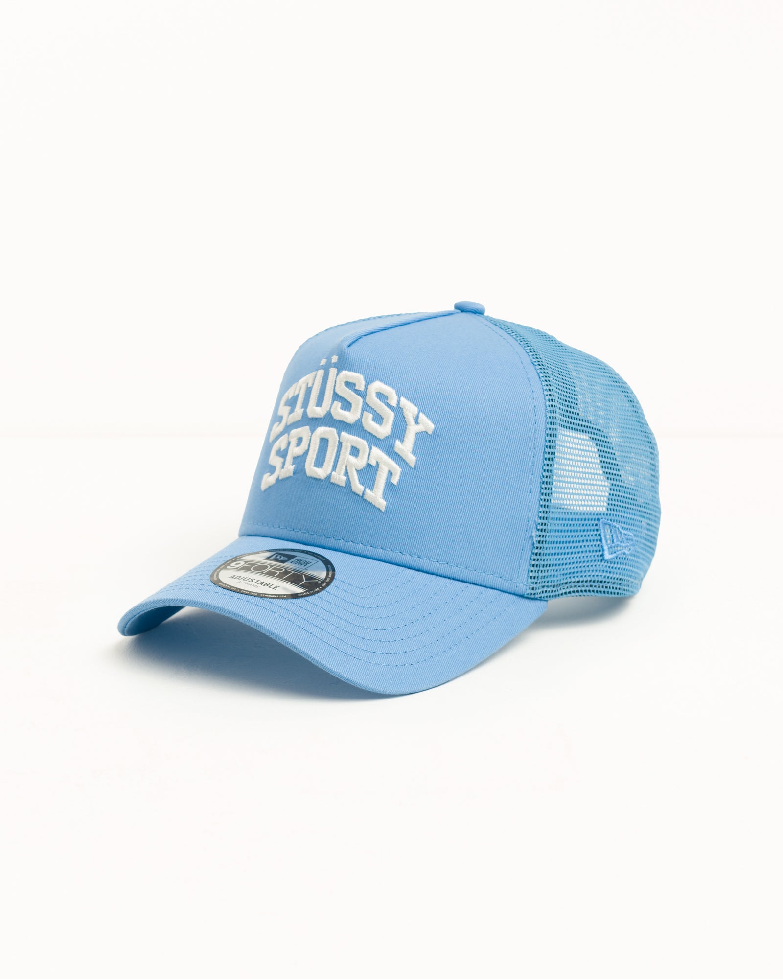 9FORTY Sport Trucker - Sky Blue | Headwear | Stüssy Japan