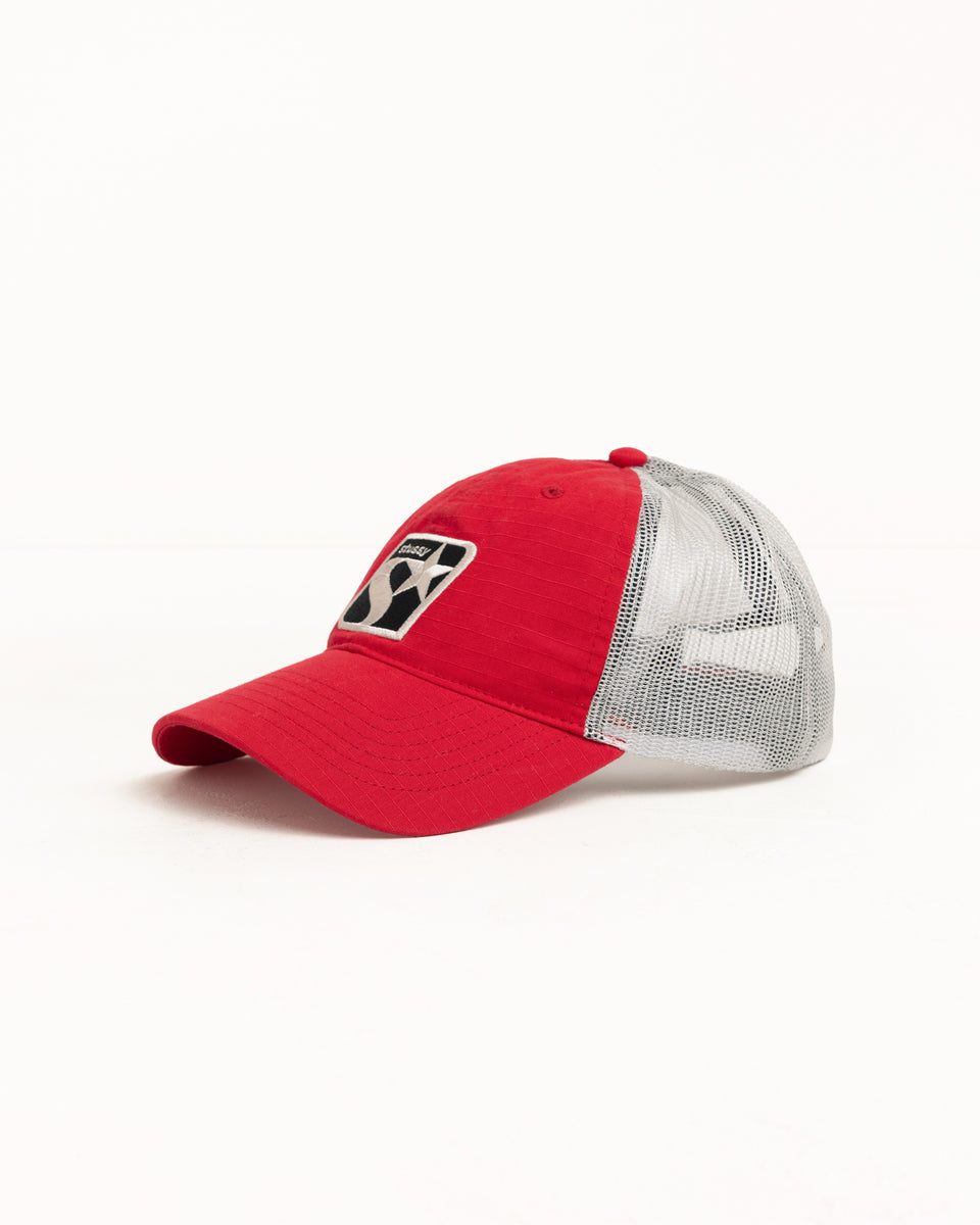 Lp Star Ripstop Cap Unisex In Red