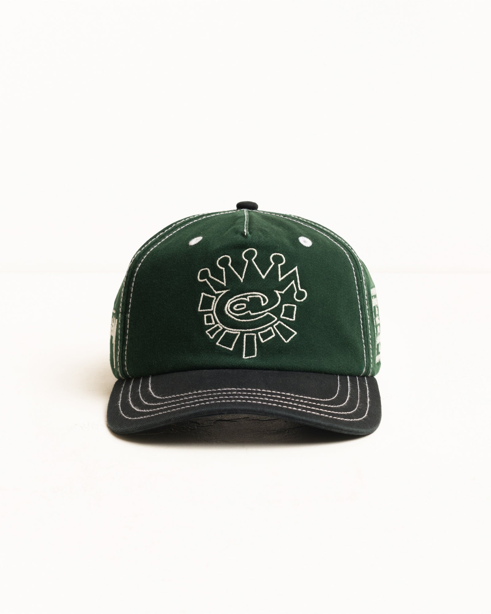 Stüssy & Always スナップバックキャップ ヘッドウェア カラー：ハンター