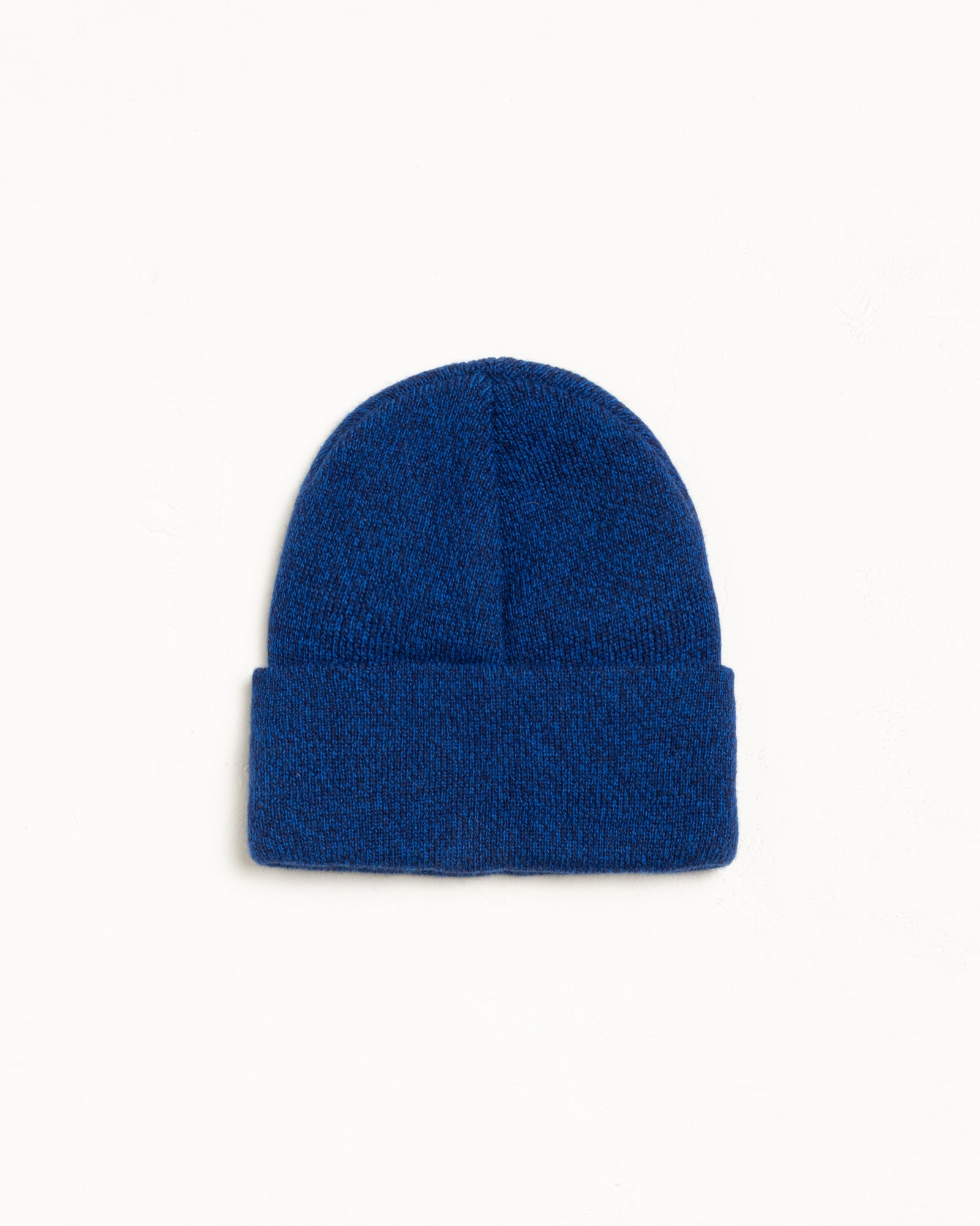 Stock Cuff Beanie Accessories In Marled Blue