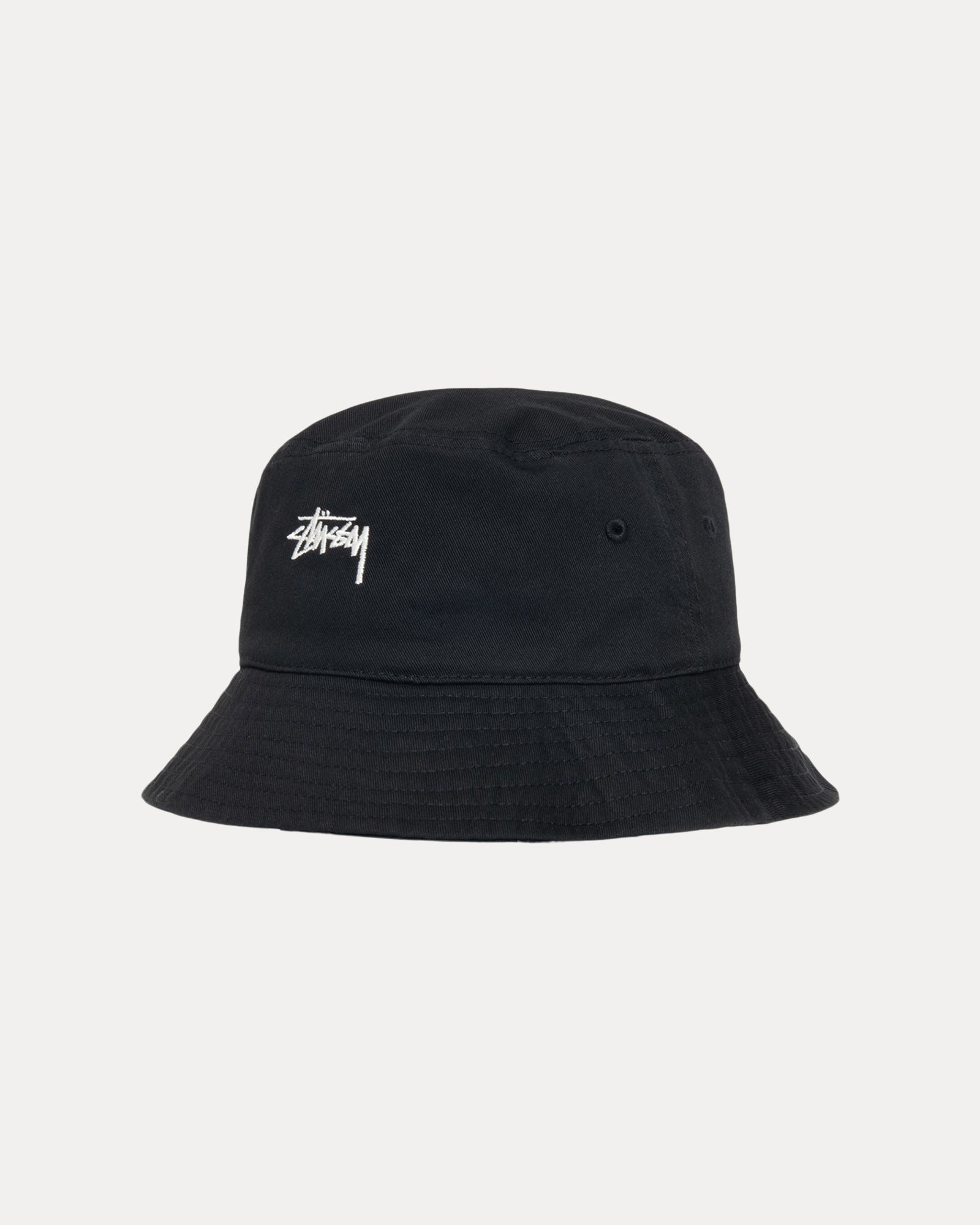 Bucket Hat Stock in black – Stüssy Japan