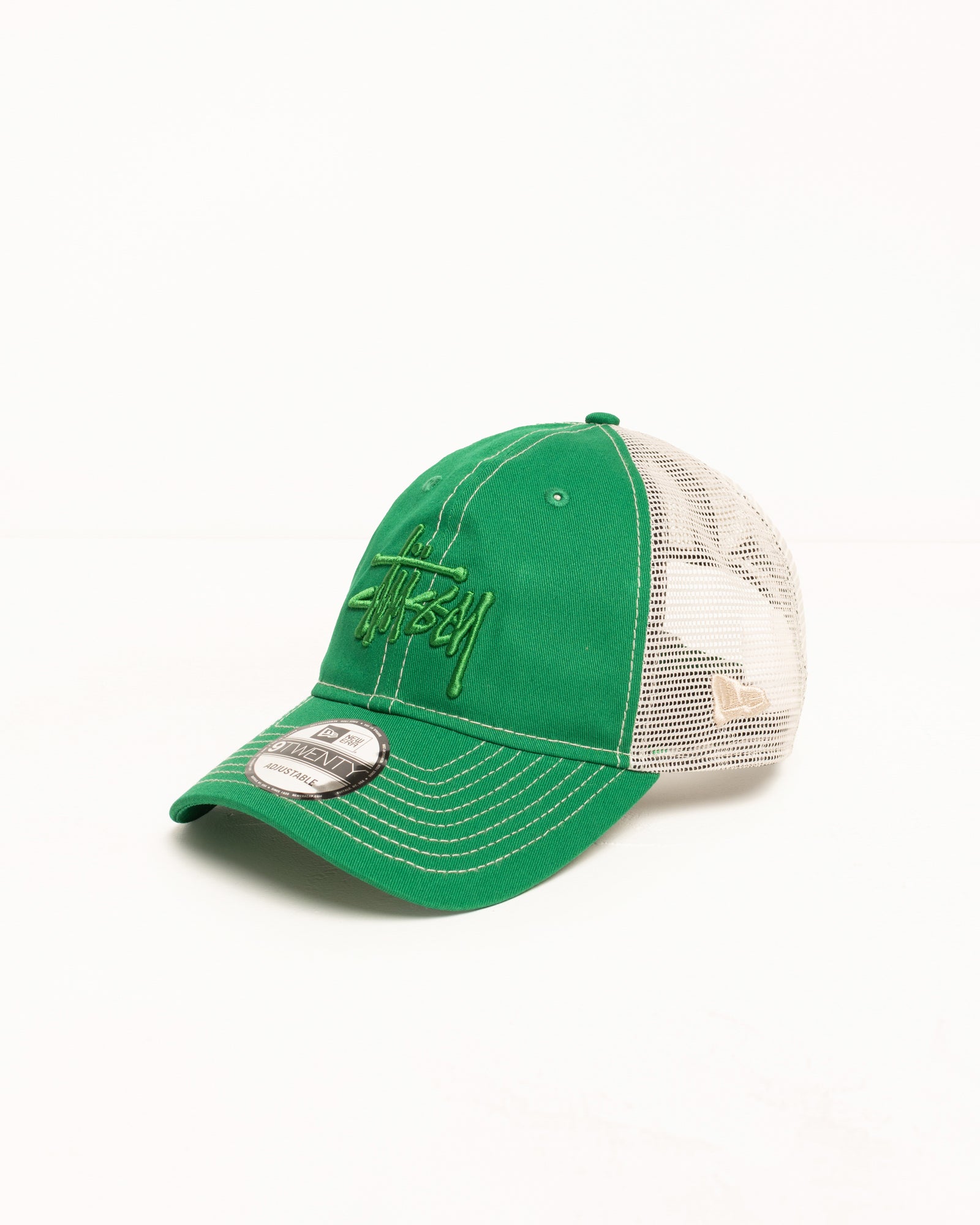 New Era 9TWENTY Basic Trucker – Kelly | Headwear | Stüssy Japan
