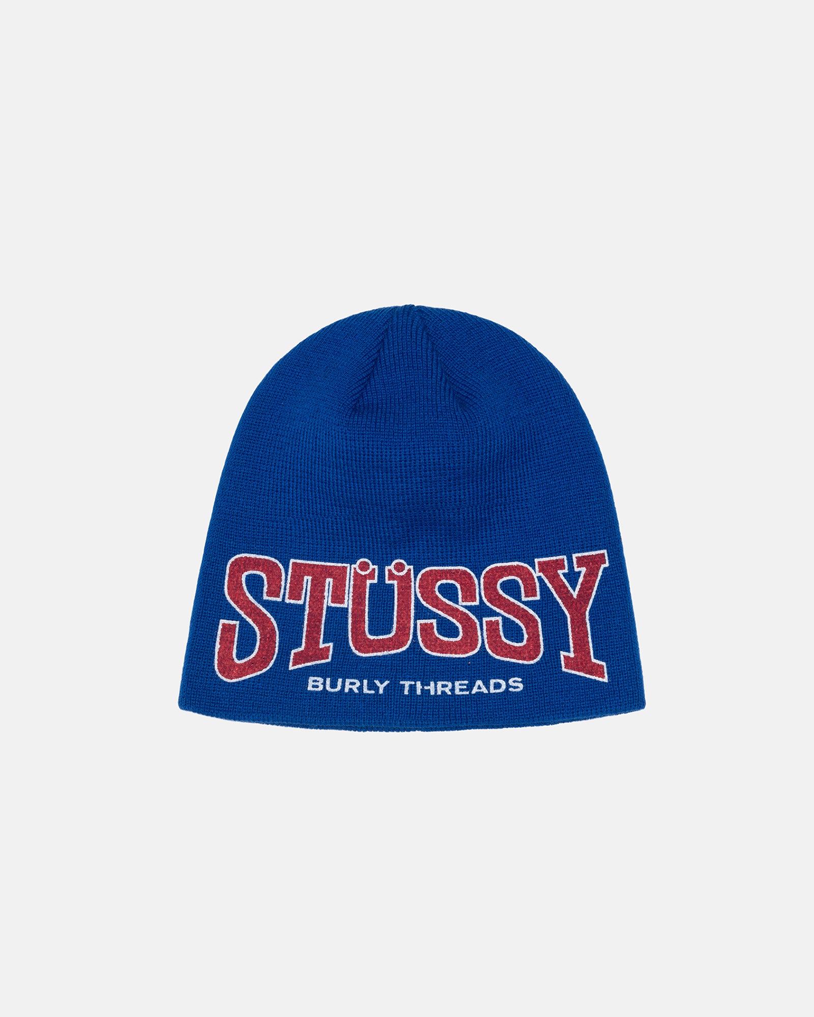 Stüssy Skullcap Burly Threads Blue Headwear