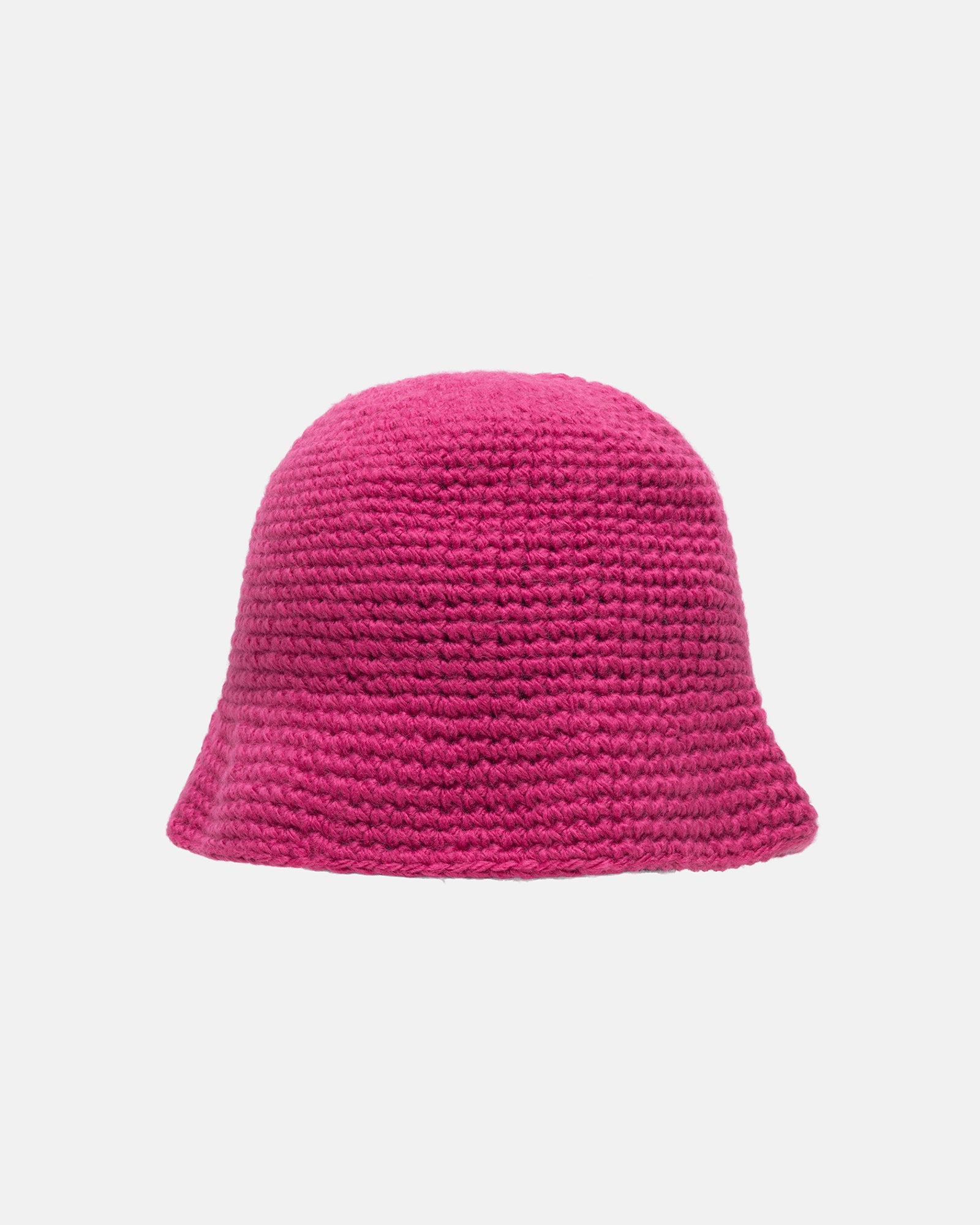 Stüssy Bucket Hat Swirly S Knit Berry Headwear
