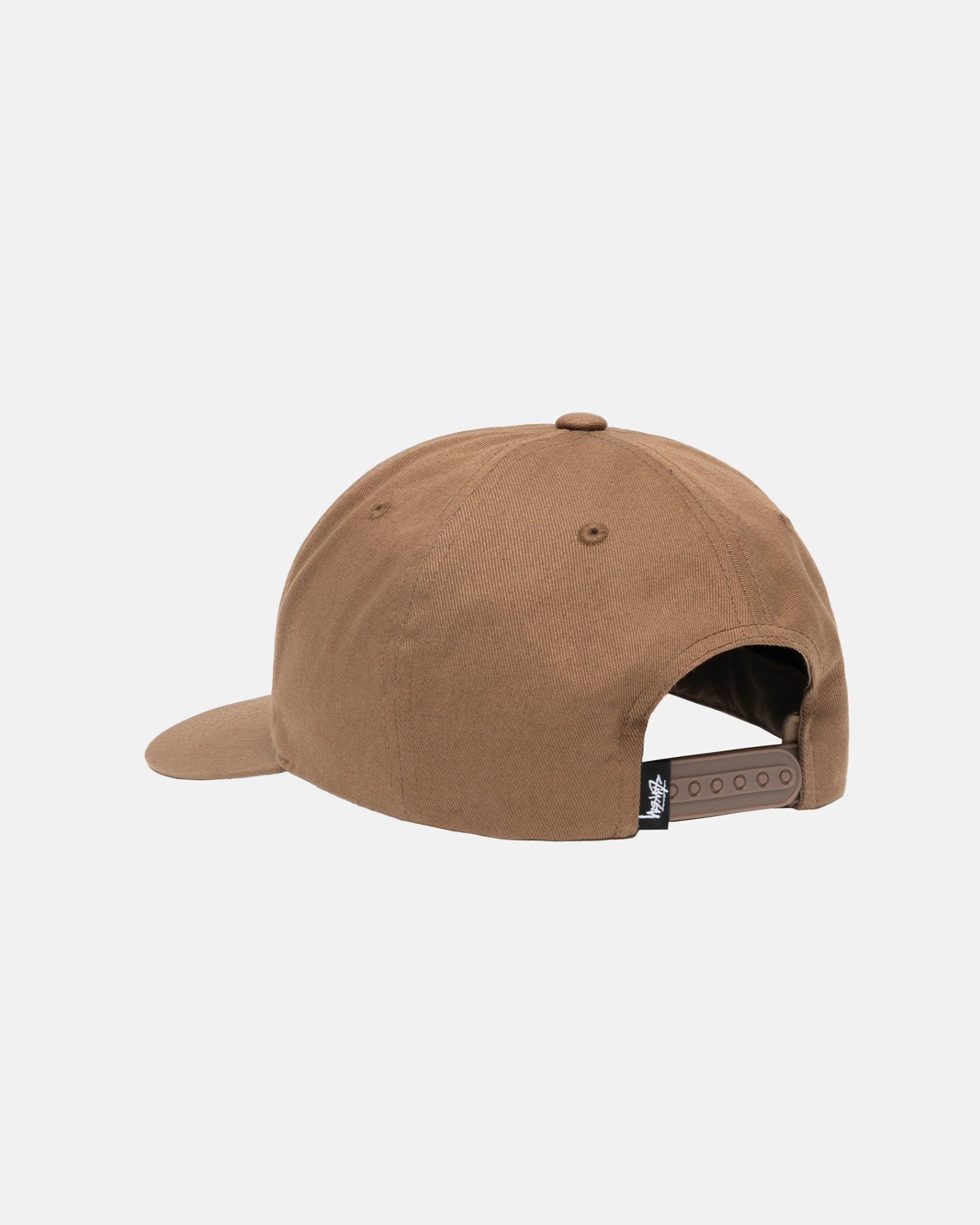 Stüssy Mid-Depth Big Stock Snapback Brown Headwear