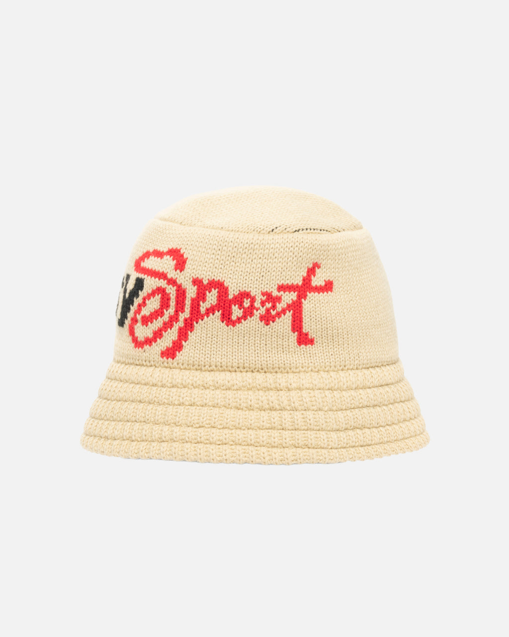Knit Bucket Hat Stussy Sport in khaki Stüssy Japan