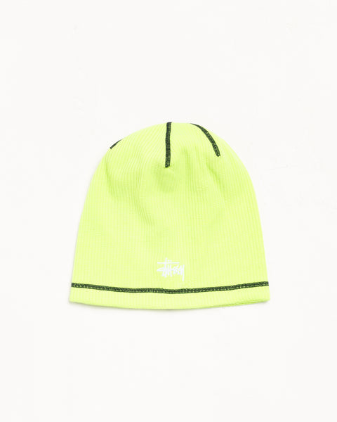 Skullcap Waffle Accessories In Lime