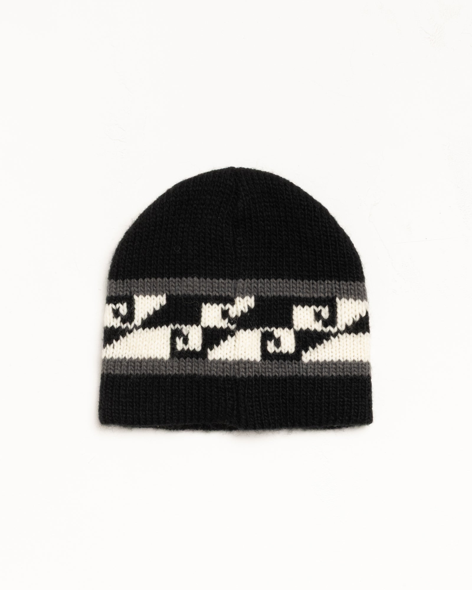 Skullcap Waves – Black Headwear Stüssy Japan