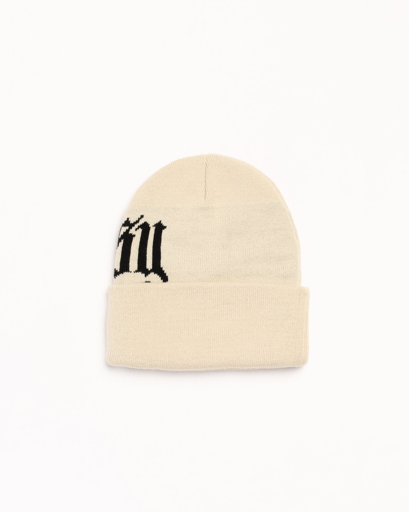 Cuff Beanie Old English – Stone | Headwear | Stüssy Japan