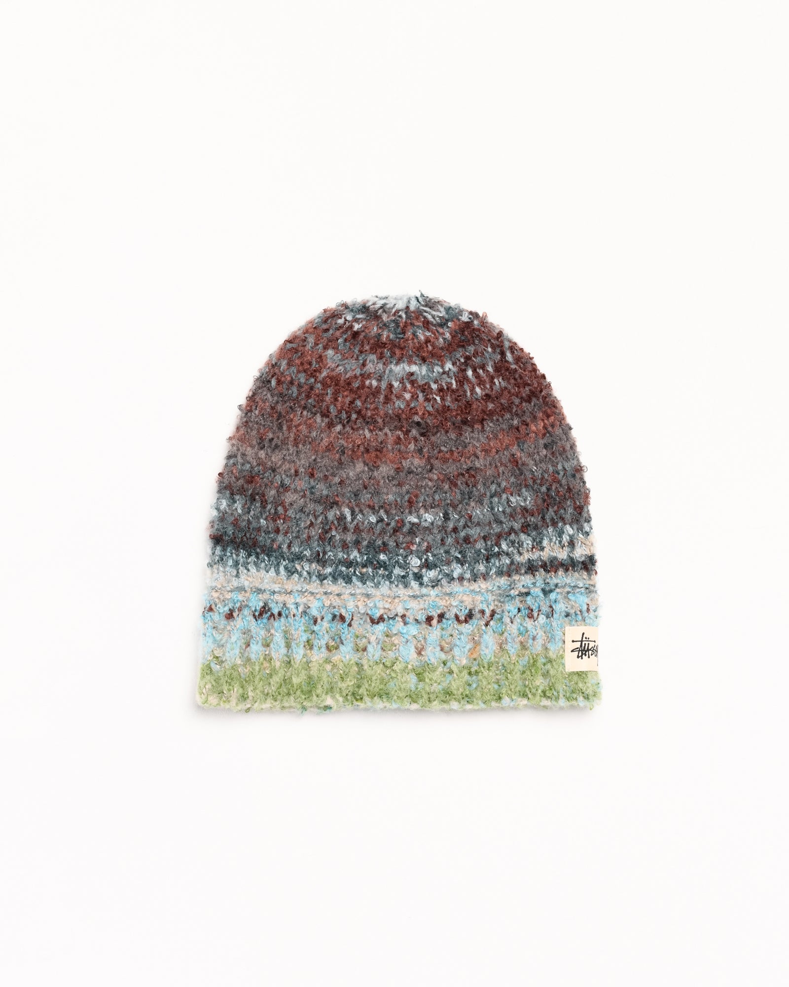 Skullcap Textured Yarn – Blue Multi | Headwear | Stüssy Japan