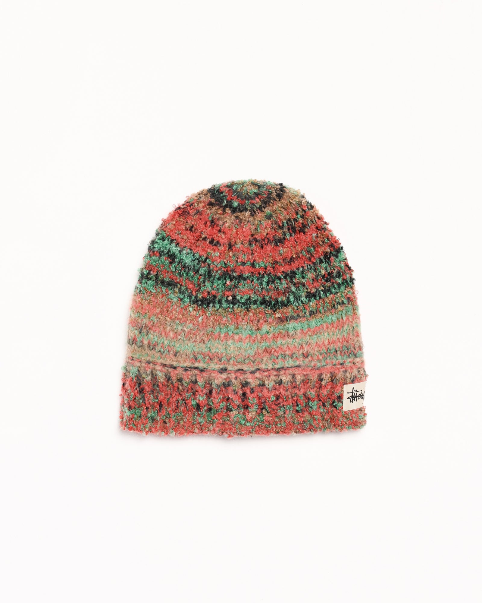 Skullcap Textured Yarn – Green Multi | Headwear | Stüssy Japan