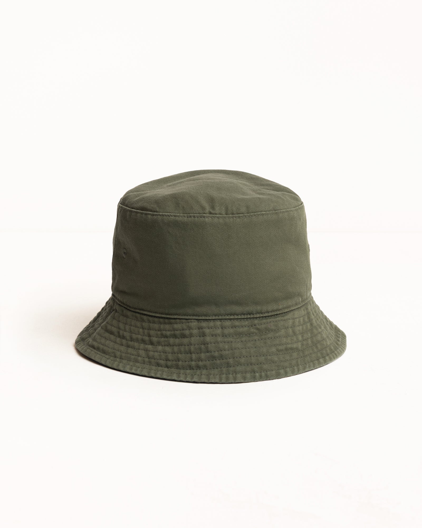 Reversible Stock Bucket Hat - Black/Olive | Headwear | Stüssy Japan
