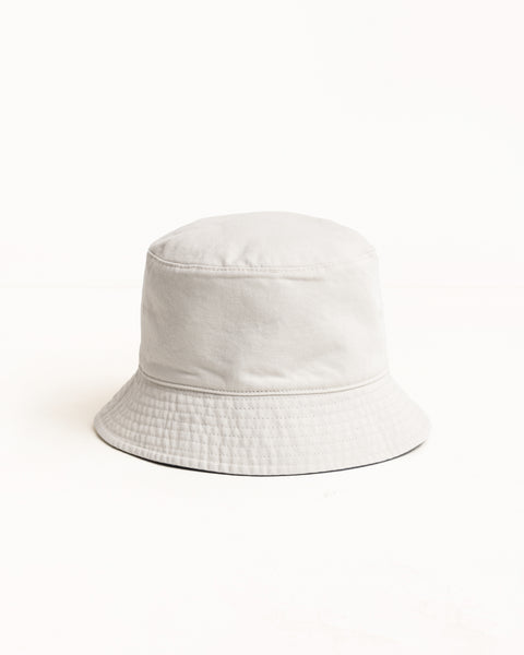 Stüssy リバーシブル ストック バケットハット バケットハット、ネイビー/ストーン カラー