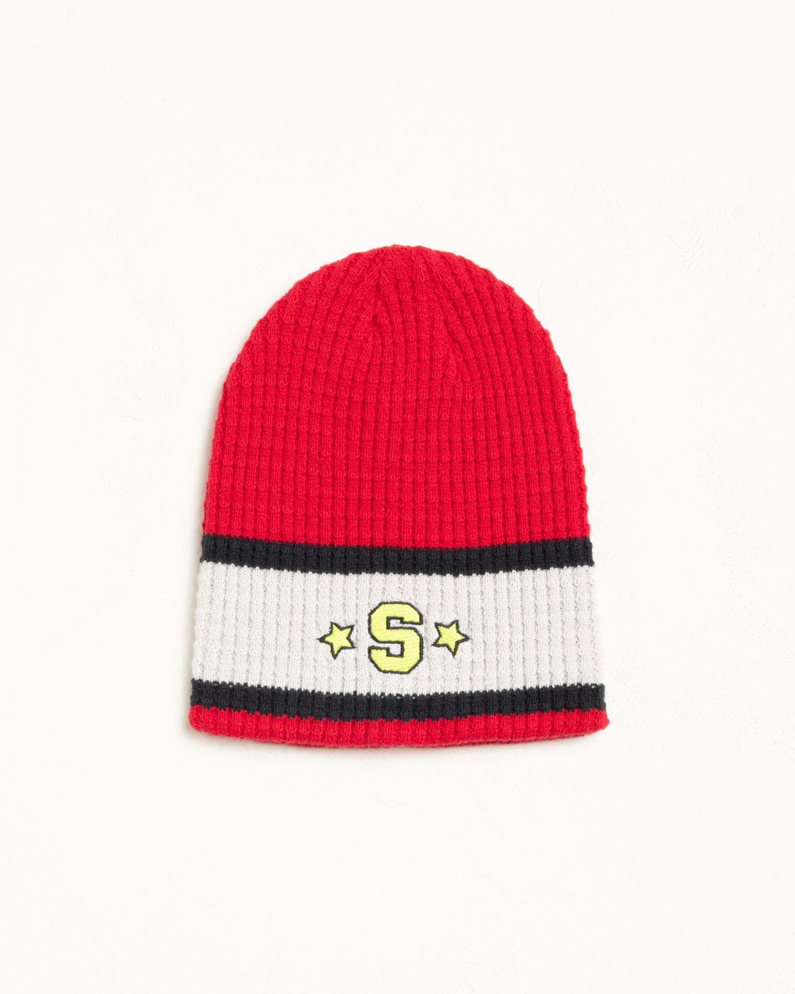 Varsity S Stripe Skullcap Accessories In Cherry