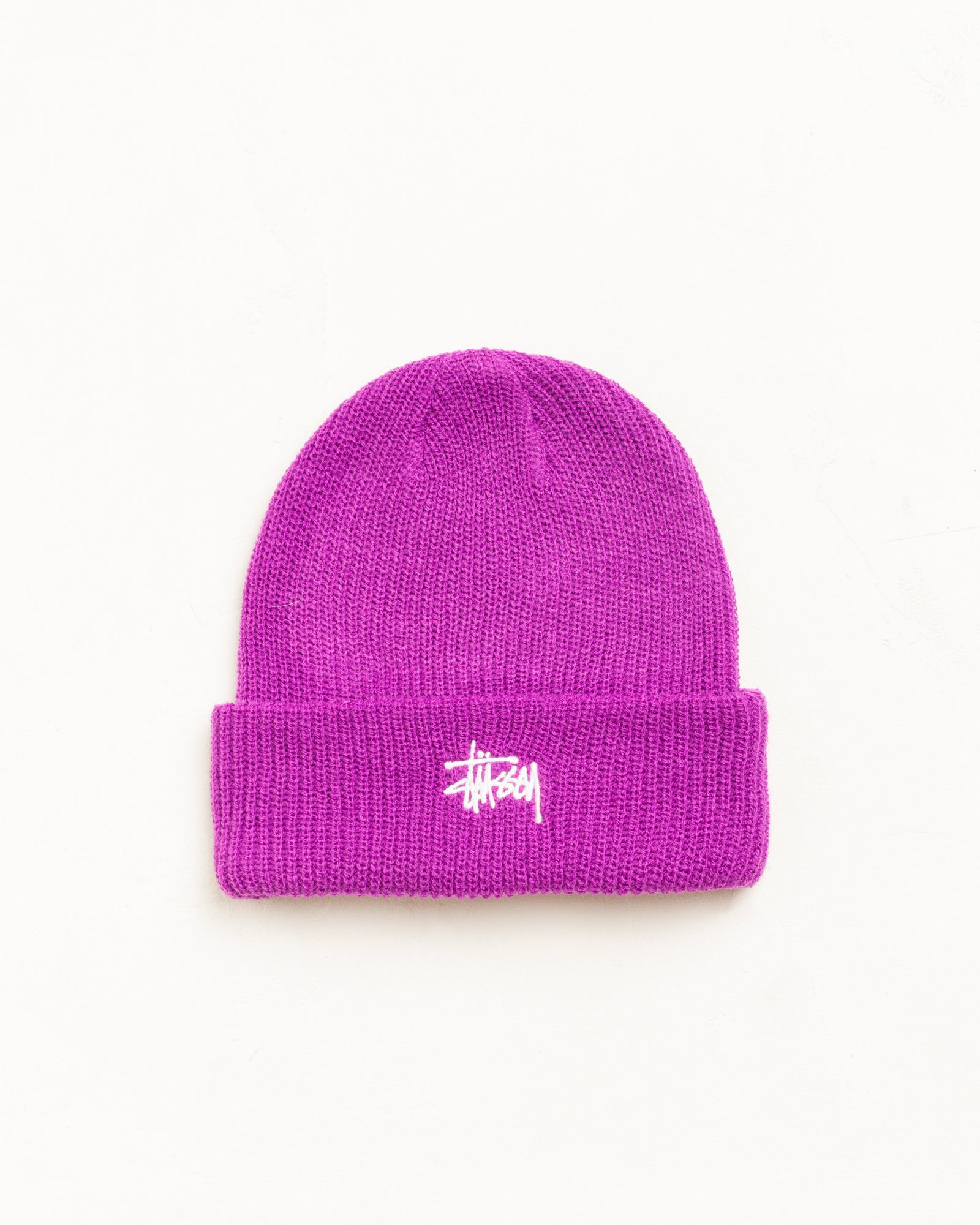 ベーシック Stüssy カフビーニー バイオレット