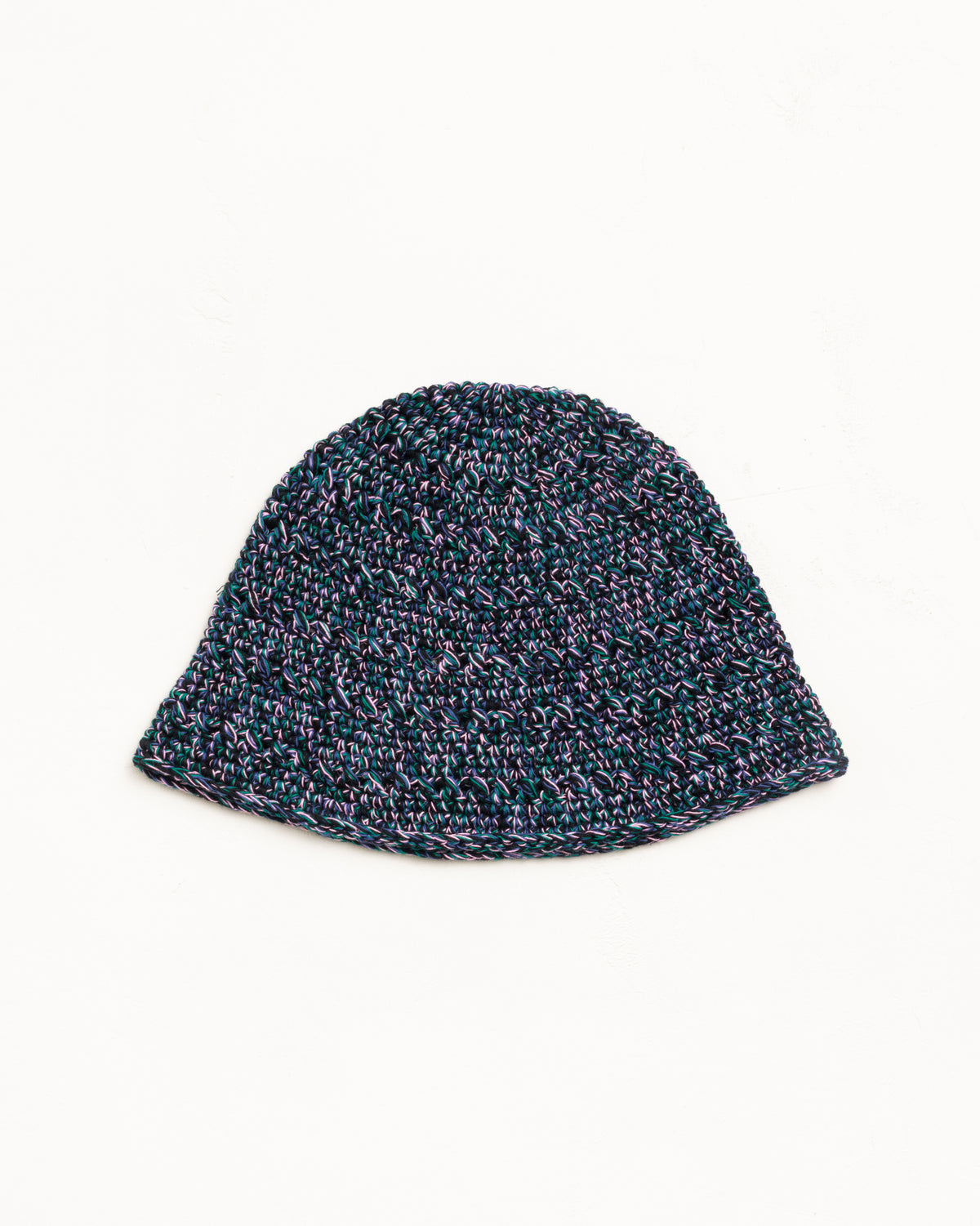Hemp Stock Knit Bucket Hat – Multi Navy | Headwear | Stüssy Japan