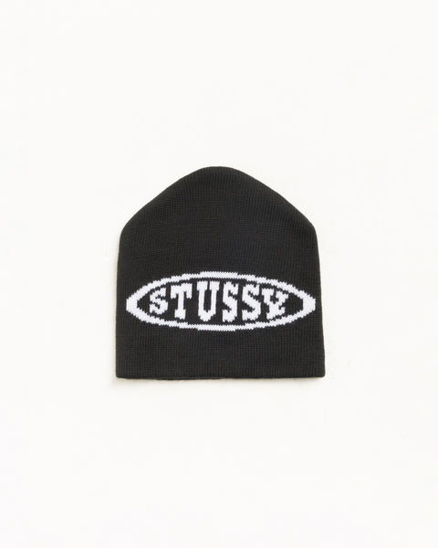 Oval Ski Beanie Unisex In Black