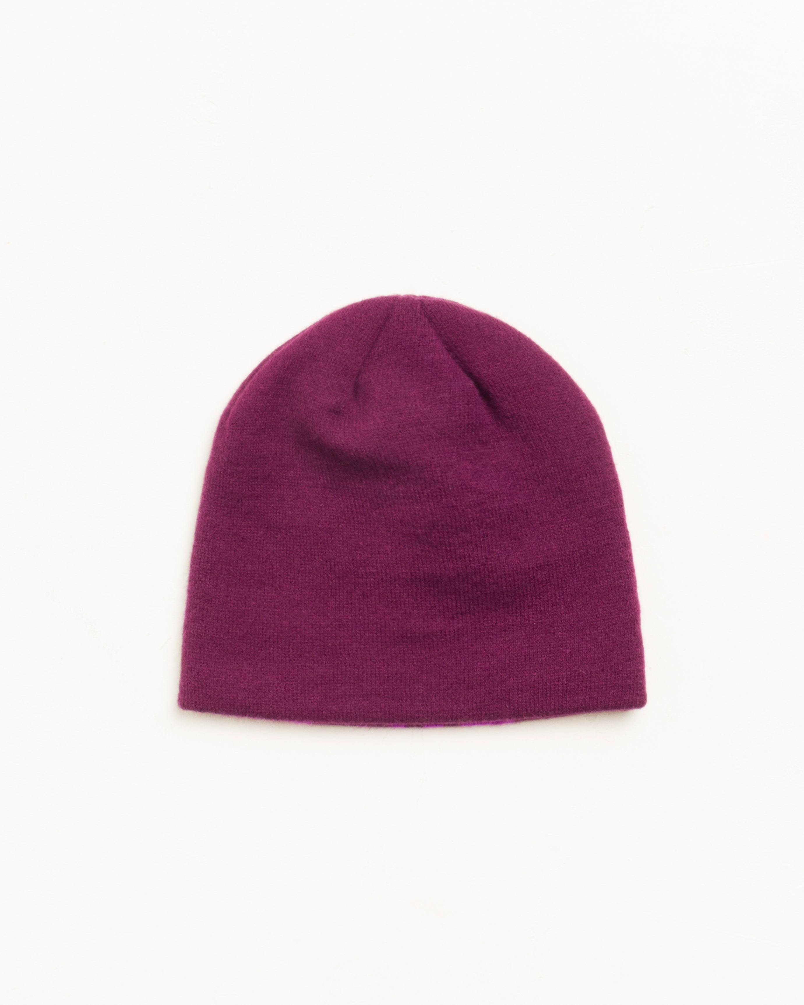 Brushed Out Basic Skullcap - Plum | Headwear | Stüssy Japan