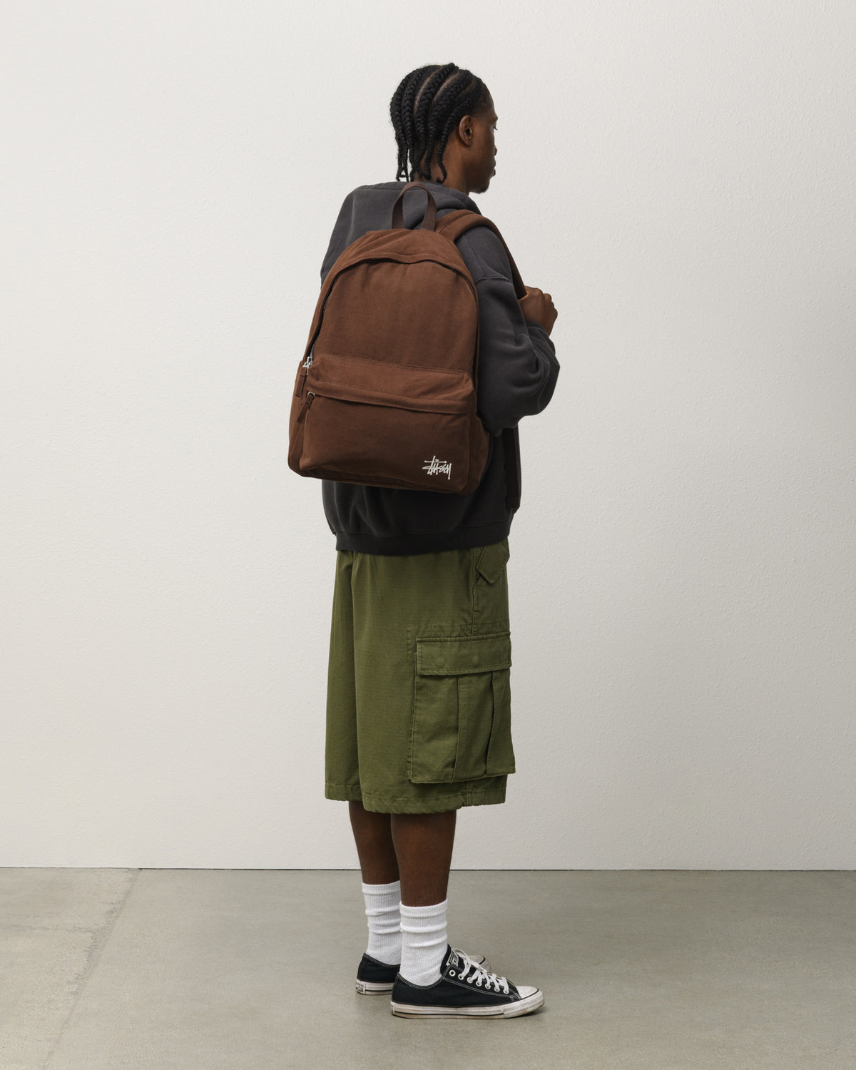 Canvas Backpack – Brown | Accessories | Stüssy Japan