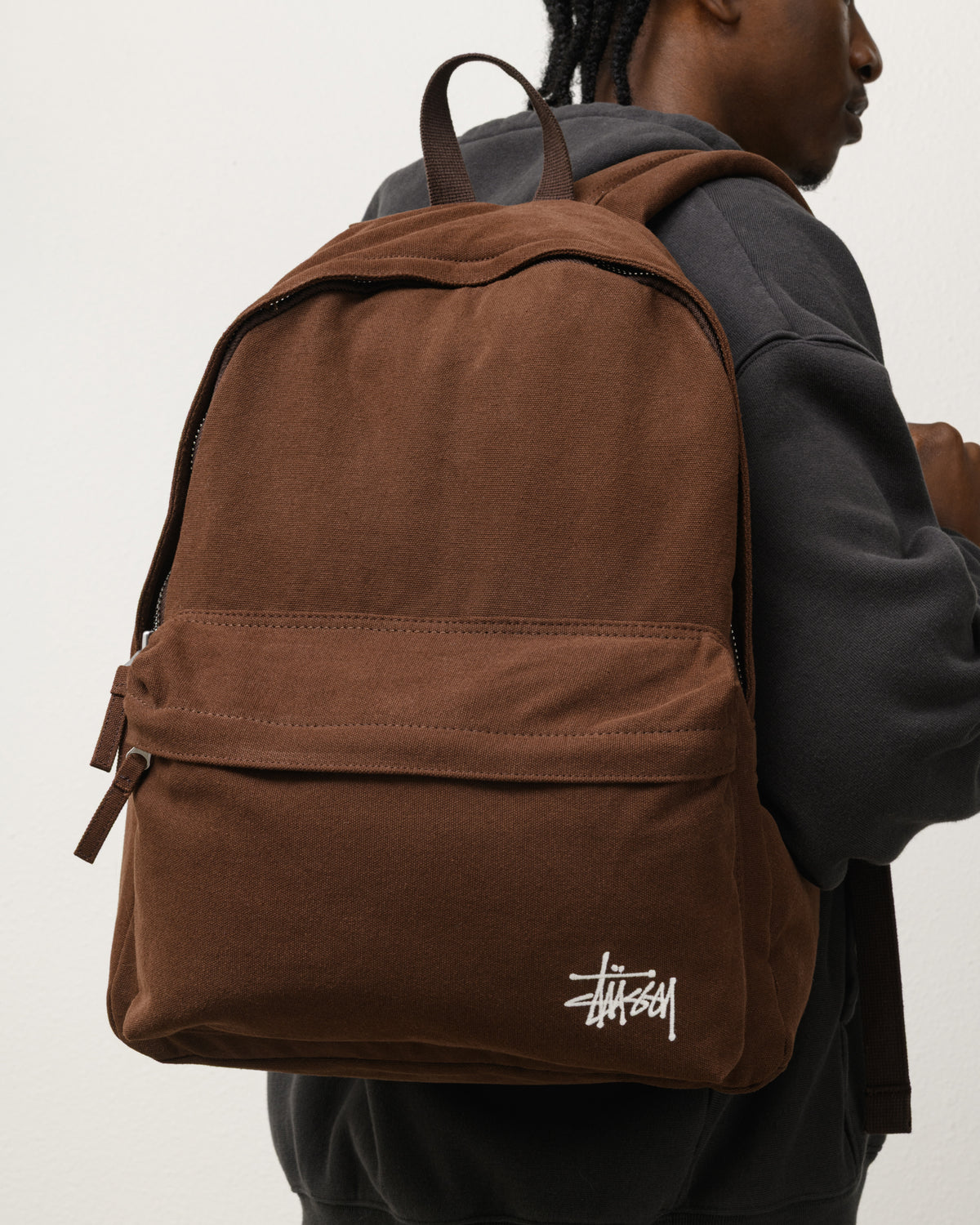 Canvas Backpack – Brown | Accessories | Stüssy Japan