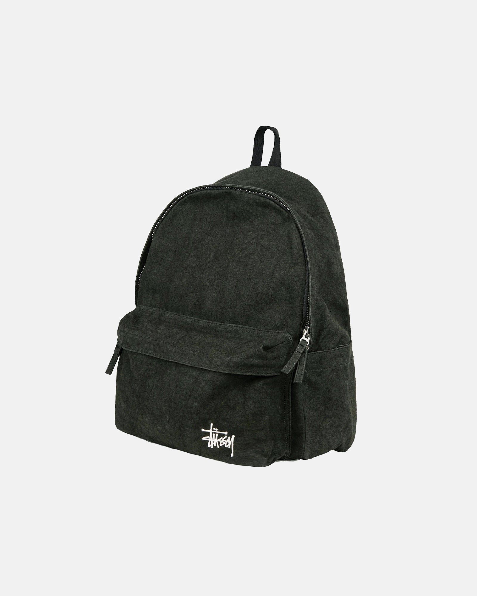 Stüssy Canvas Backpack Washed Black Accessories