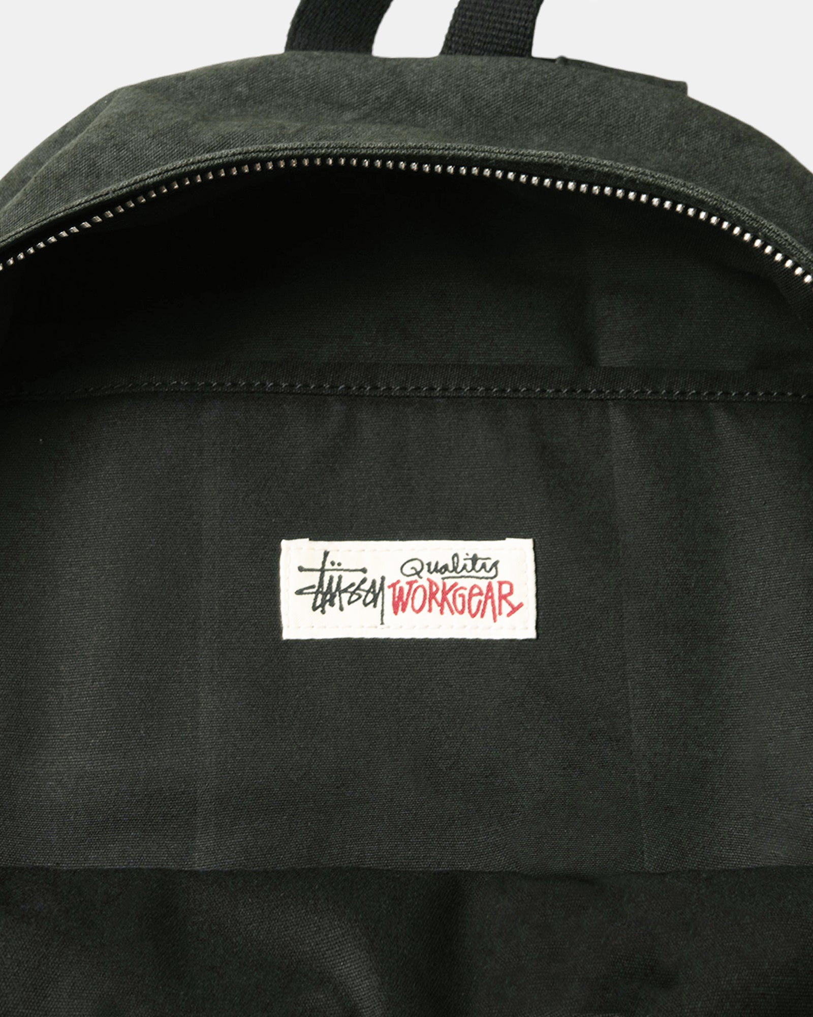 Canvas Backpack in washed black – Stüssy Japan