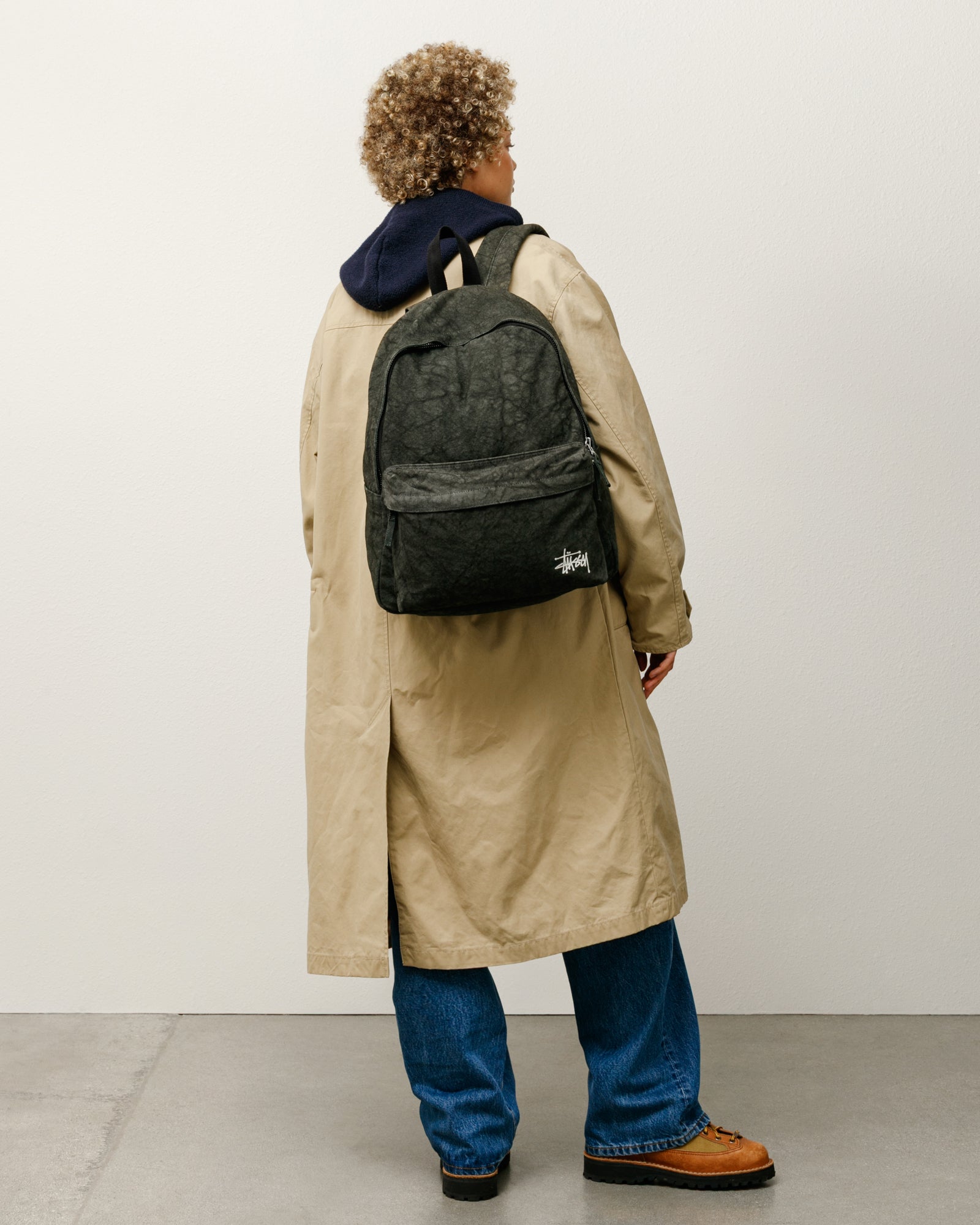 Canvas Backpack – Washed Black | Accessories | Stüssy Japan