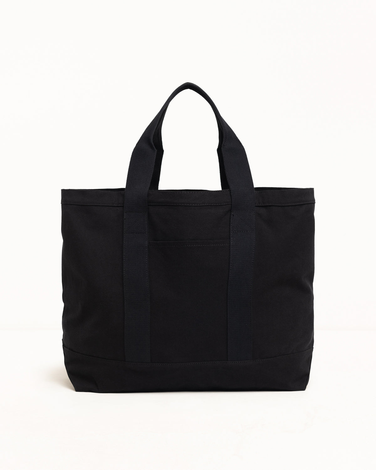 Canvas Extra Large Tote – Black | Accessories | Stüssy Japan