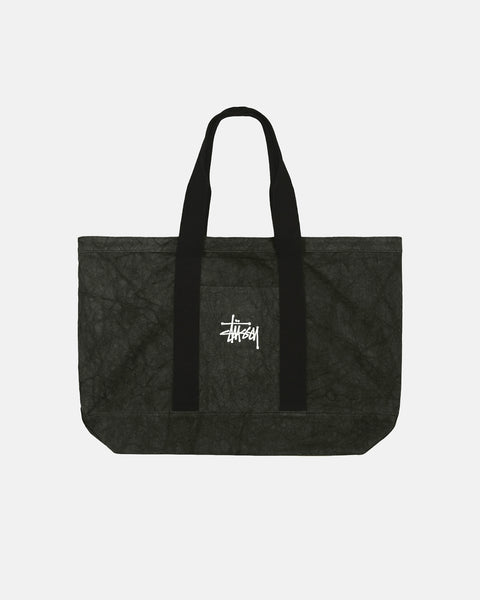 Stüssy Canvas Extra Large Tote Bag Washed Black Accessories