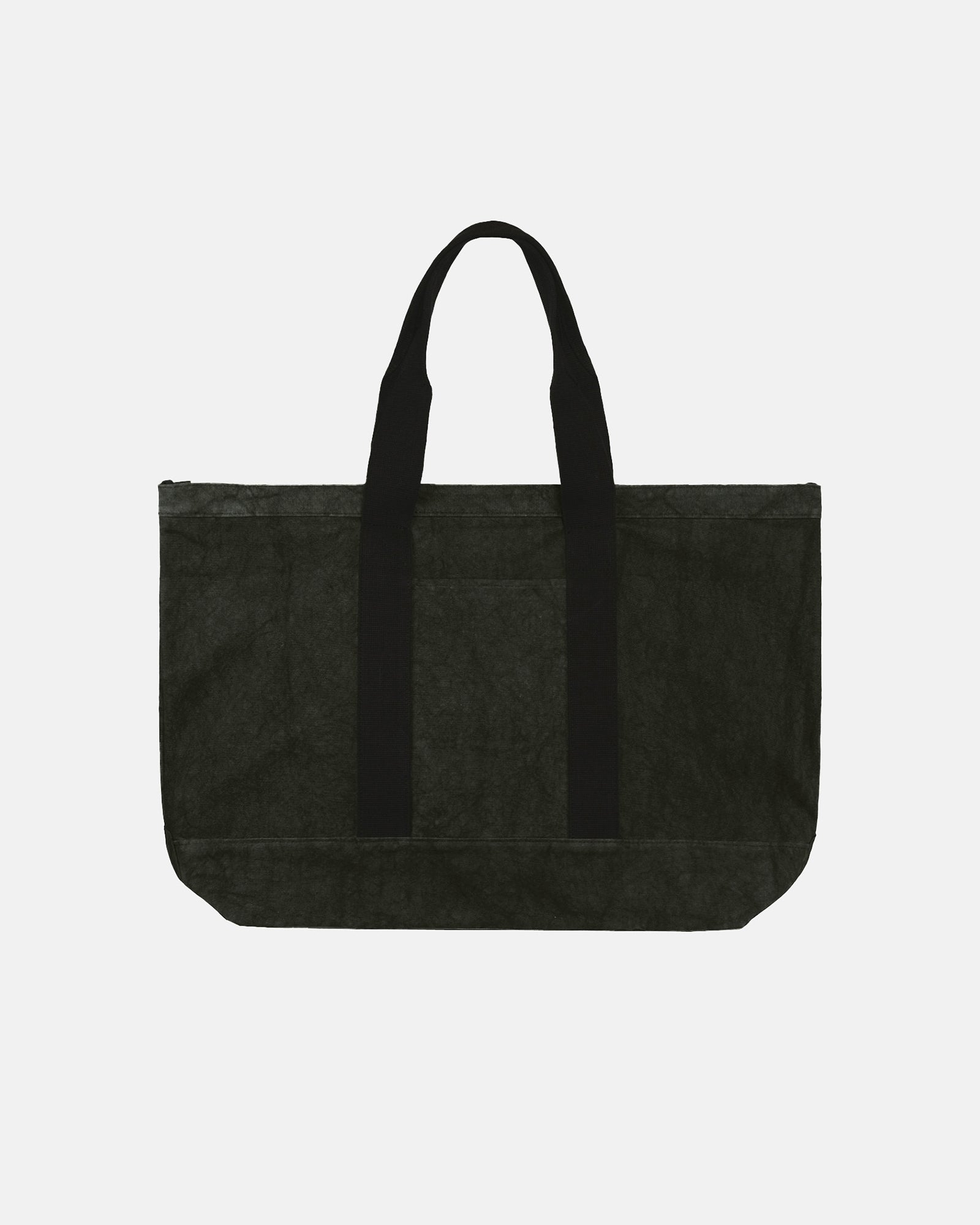Stüssy Canvas Extra Large Tote Bag Washed Black Accessories