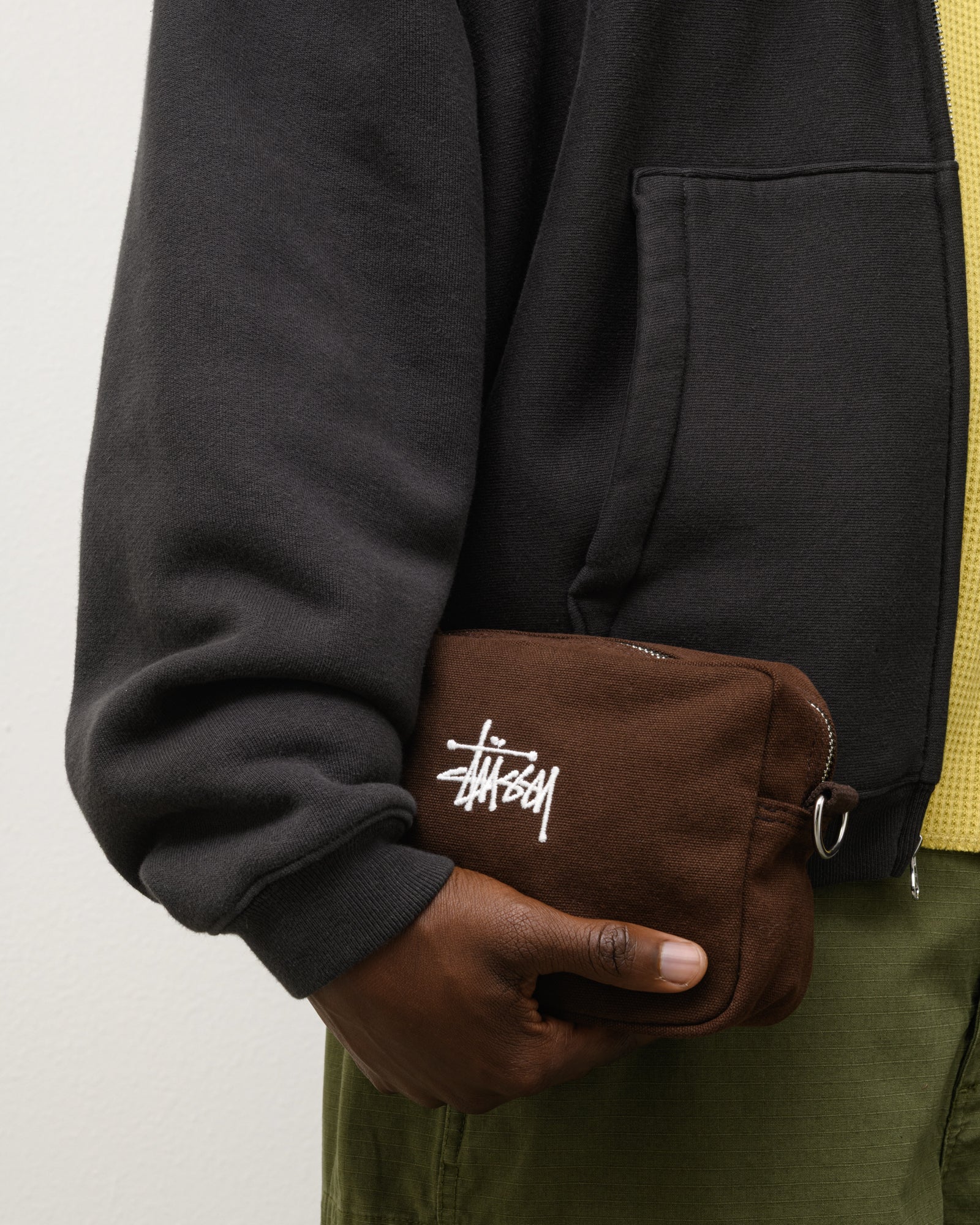 Canvas Pouch – Brown | Accessories | Stüssy Japan
