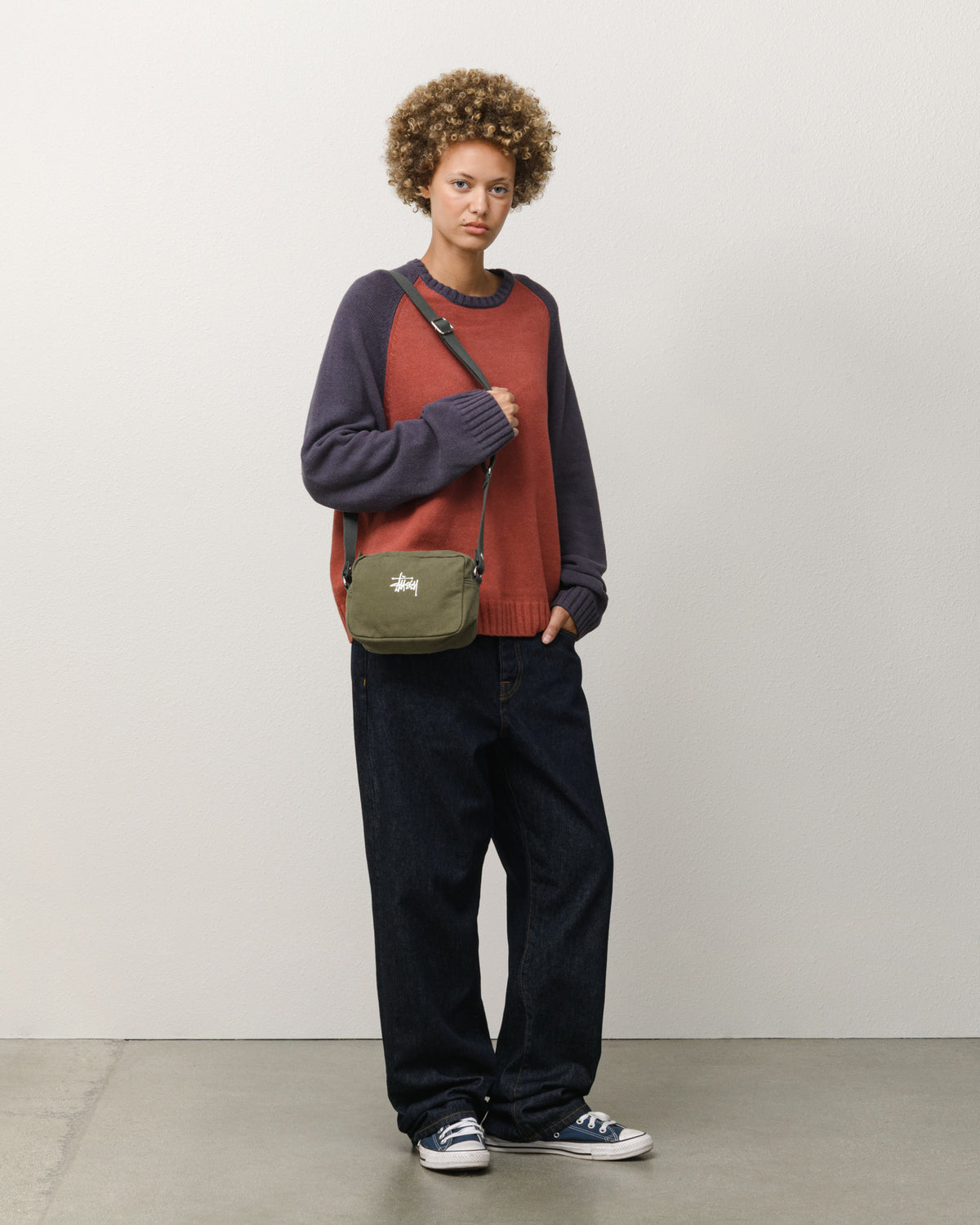Canvas Pouch - Green | Accessories | Stüssy Japan