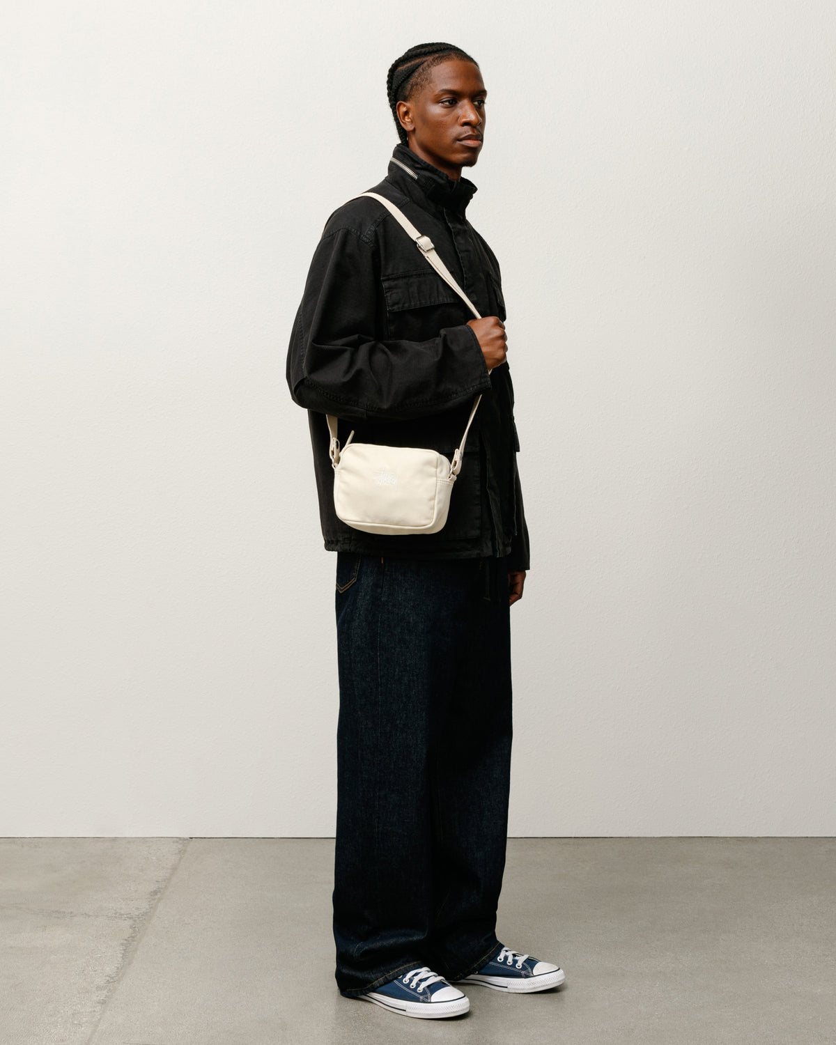 Canvas Side Pouch – Natural | Accessories | Stüssy Japan