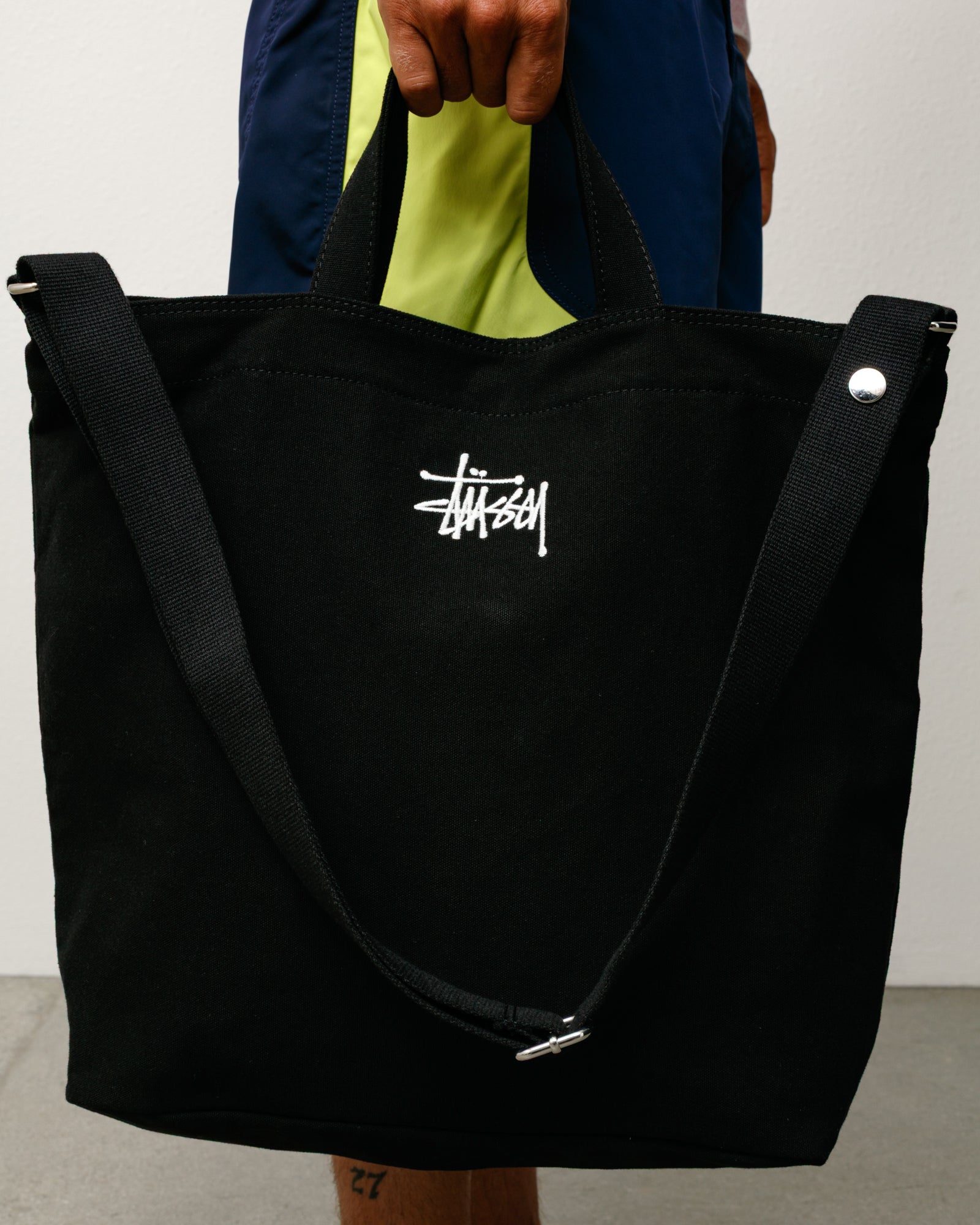 Canvas Crossbody Bag – Black | Accessories | Stüssy Japan