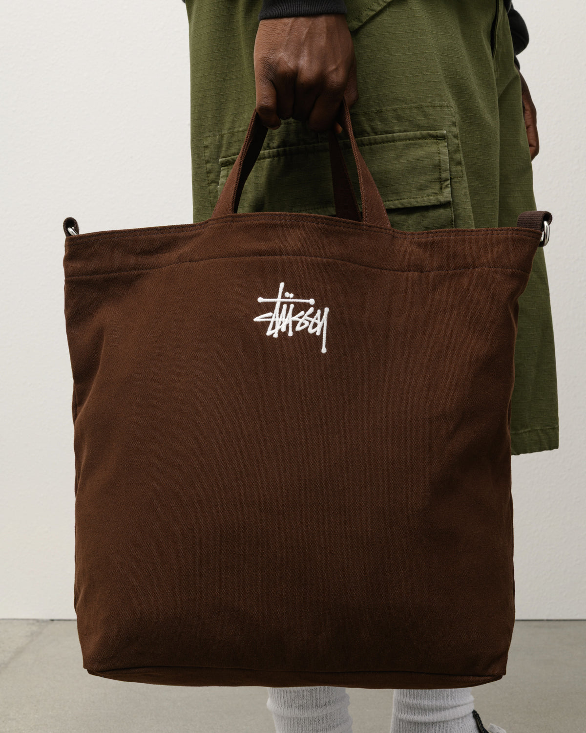 Canvas Crossbody Bag – Brown | Accessories | Stüssy Japan